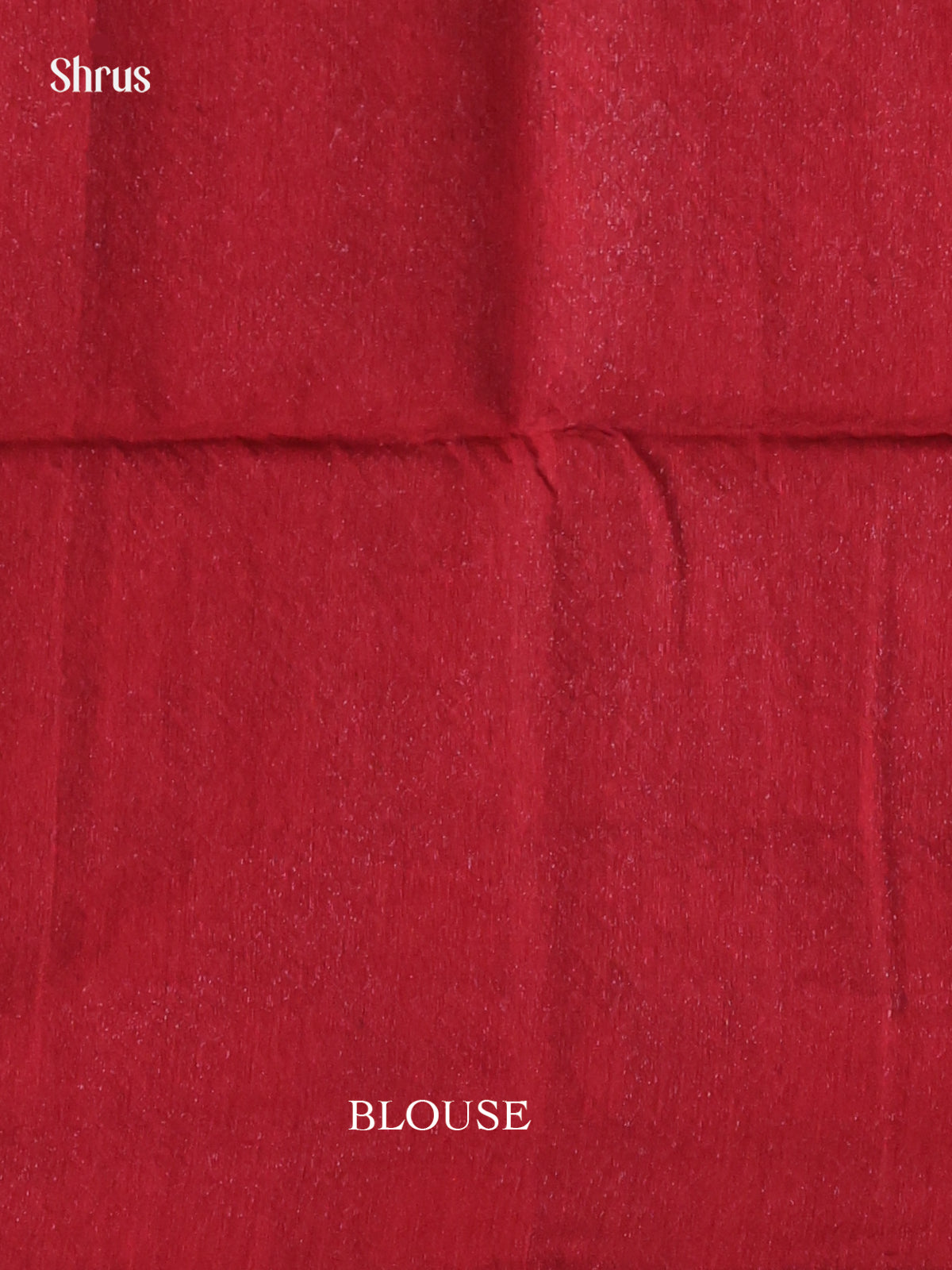 Red - Semi Silkcotton Saree -DKS26177