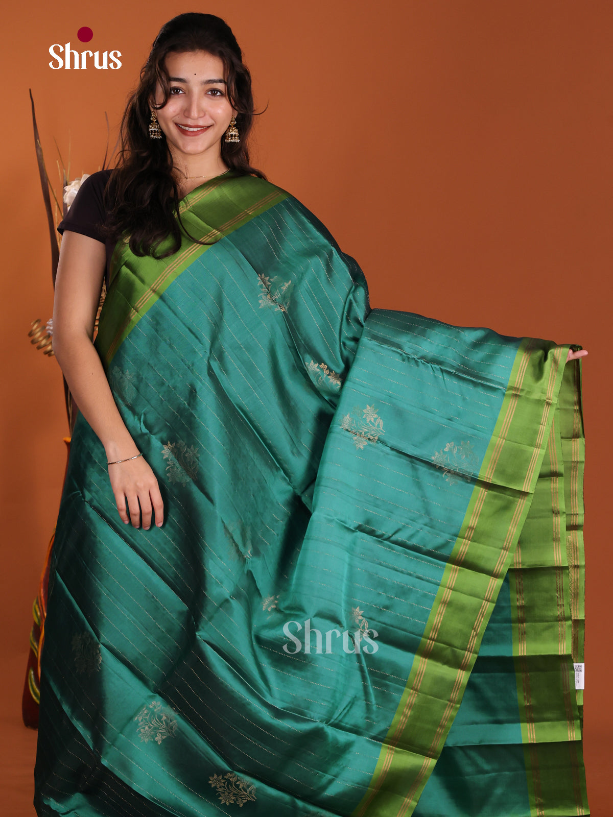 DKS26238 - Softsilk-halfpure Saree - Shop on Shrus.com