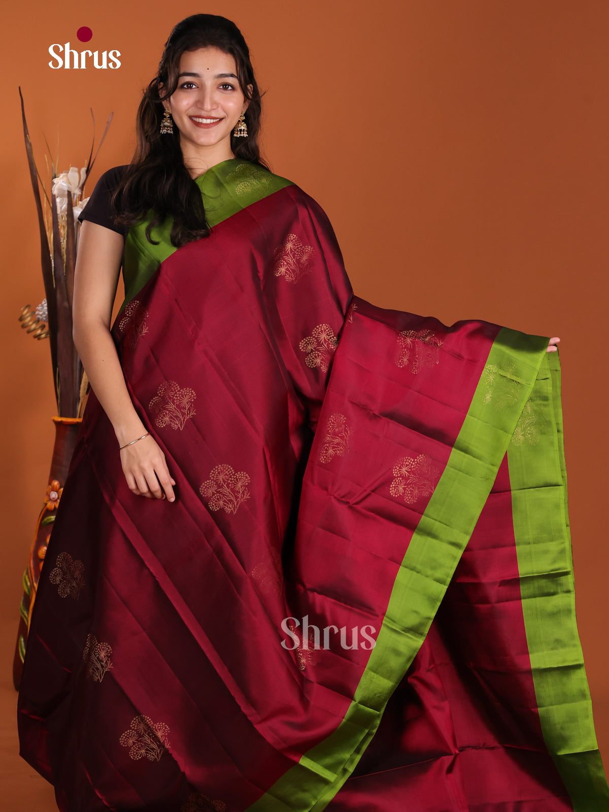 DKS26250 - Softsilk-halfpure Saree - Shop on Shrus.com