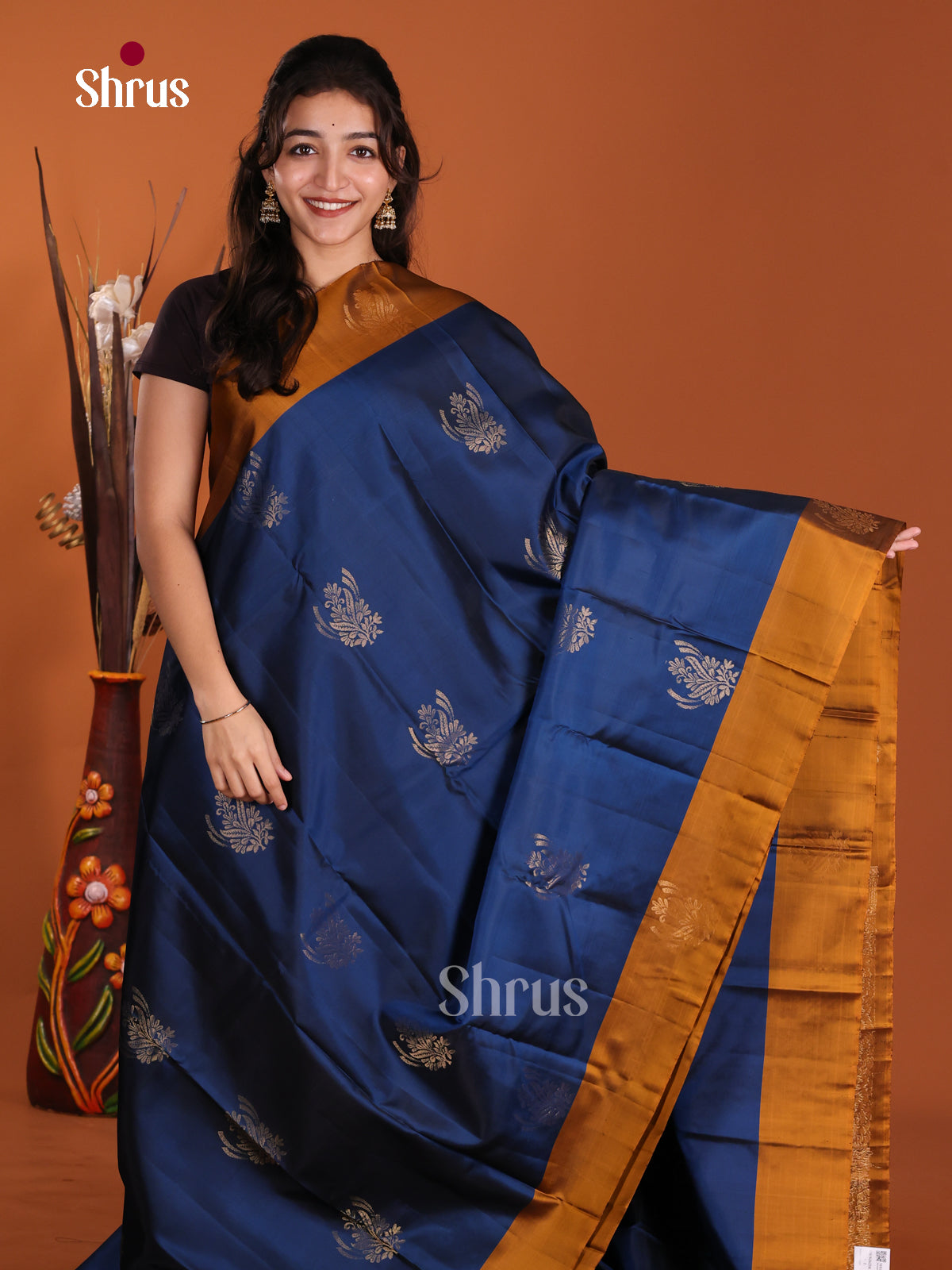 DKS26254 - Softsilk-halfpure Saree - Shop on Shrus.com