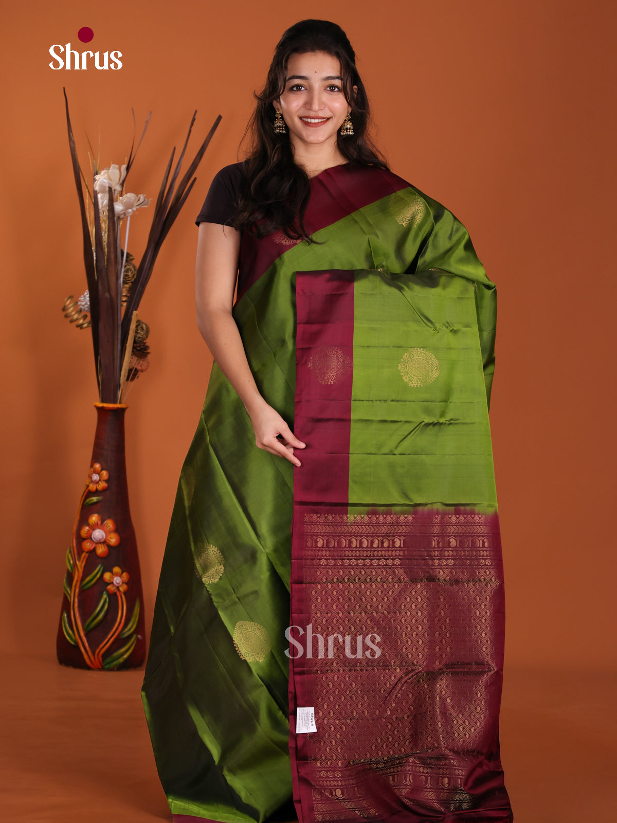 DKS26266 - Softsilk-halfpure Saree - Shop on Shrus.com