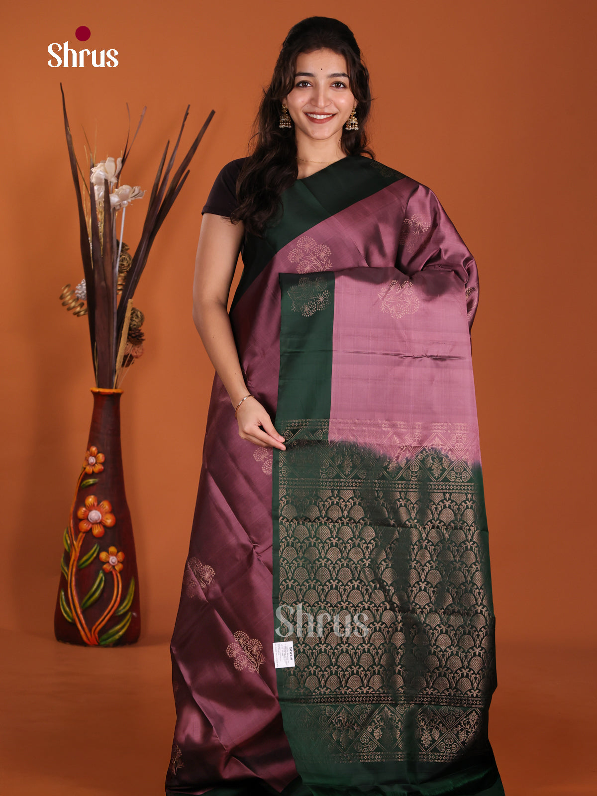 DKS26267 - Softsilk-halfpure Saree - Shop on Shrus.com