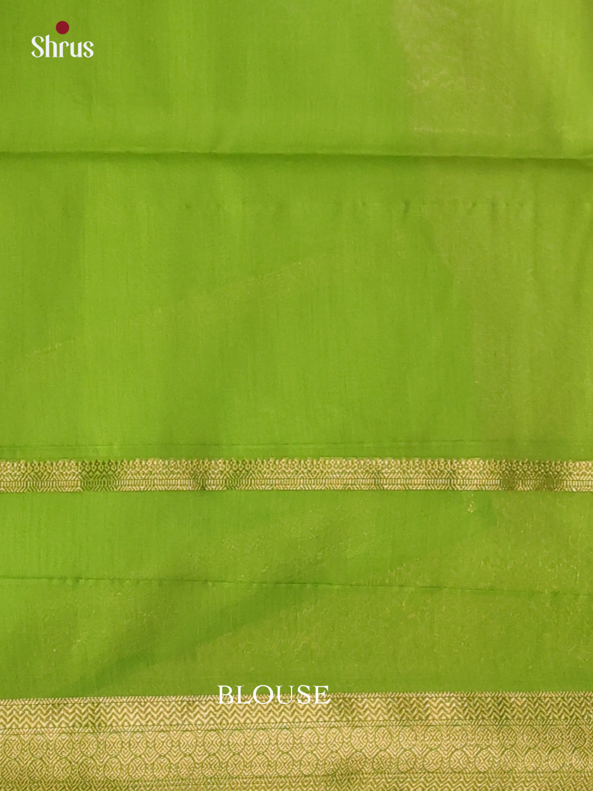 Red & Green - Semi Silkcotton Saree-DKS26318