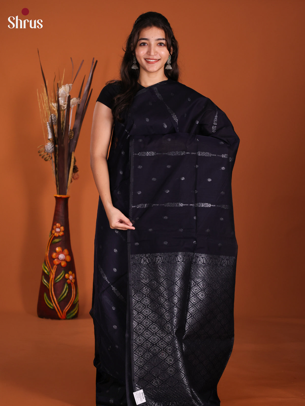 DKS26421 - Semi Silkcotton Saree - Shop on Shrus.com