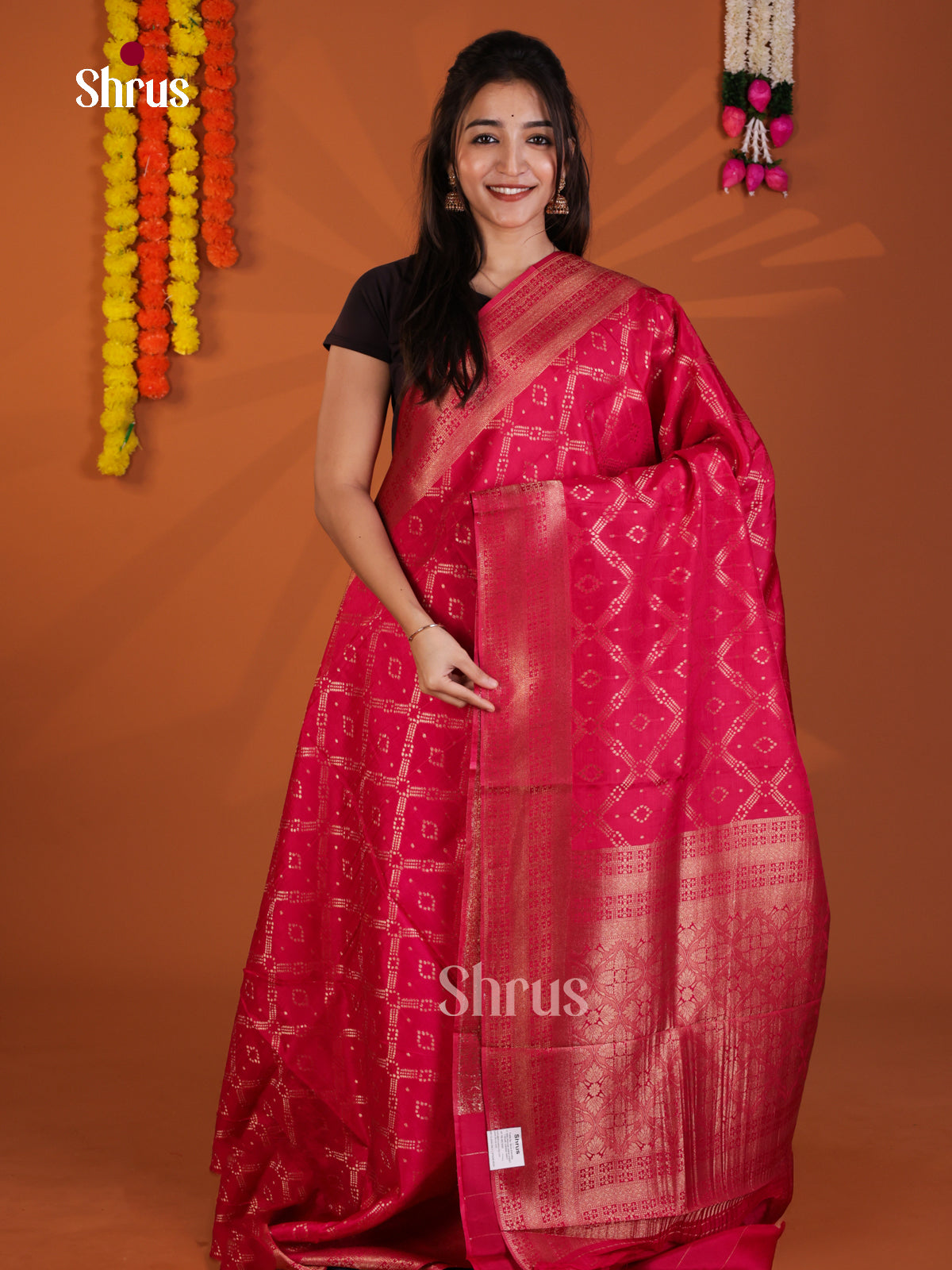 DKS27008 - Semi Chiniya Saree