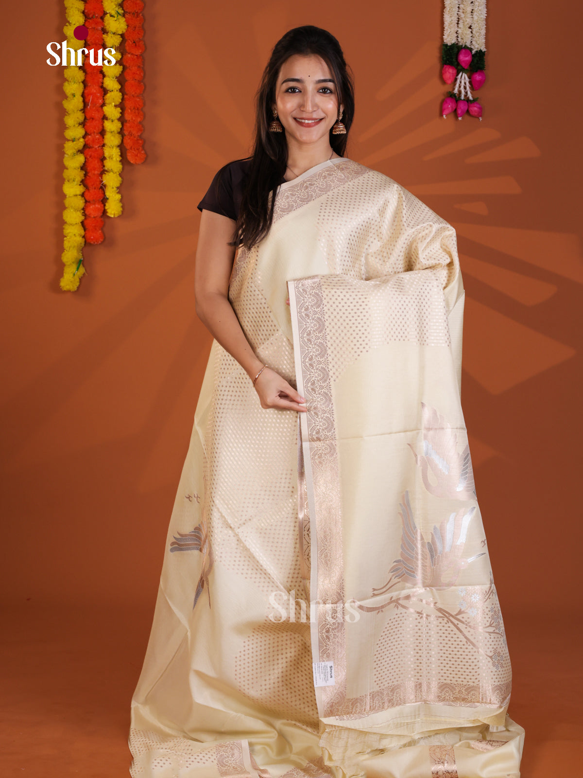 DKS27026 - Semi Tussar Saree