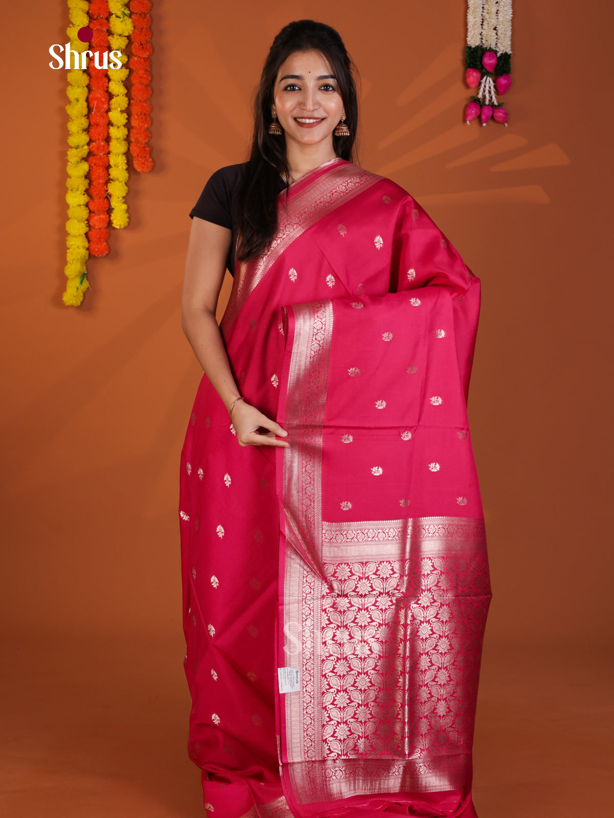 DKS27031 - Semi Chiniya Saree