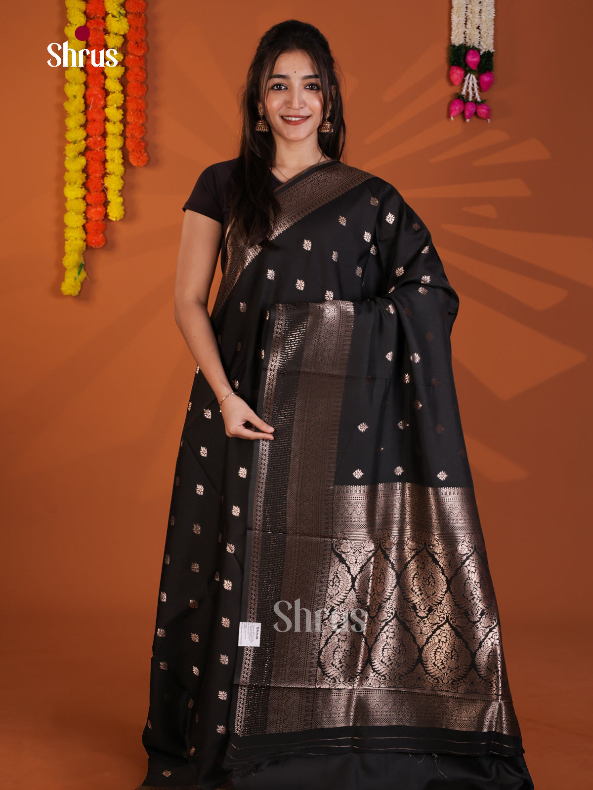DKS27045 - Semi Chiniya Saree