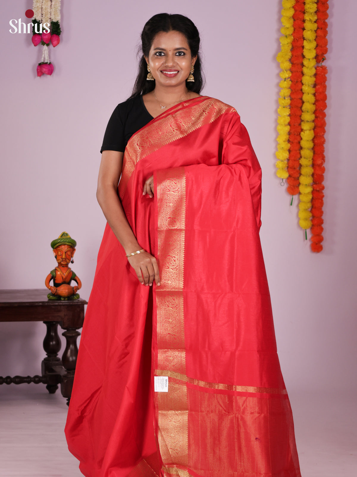 DKS27078 - Semi Rawsilk Saree