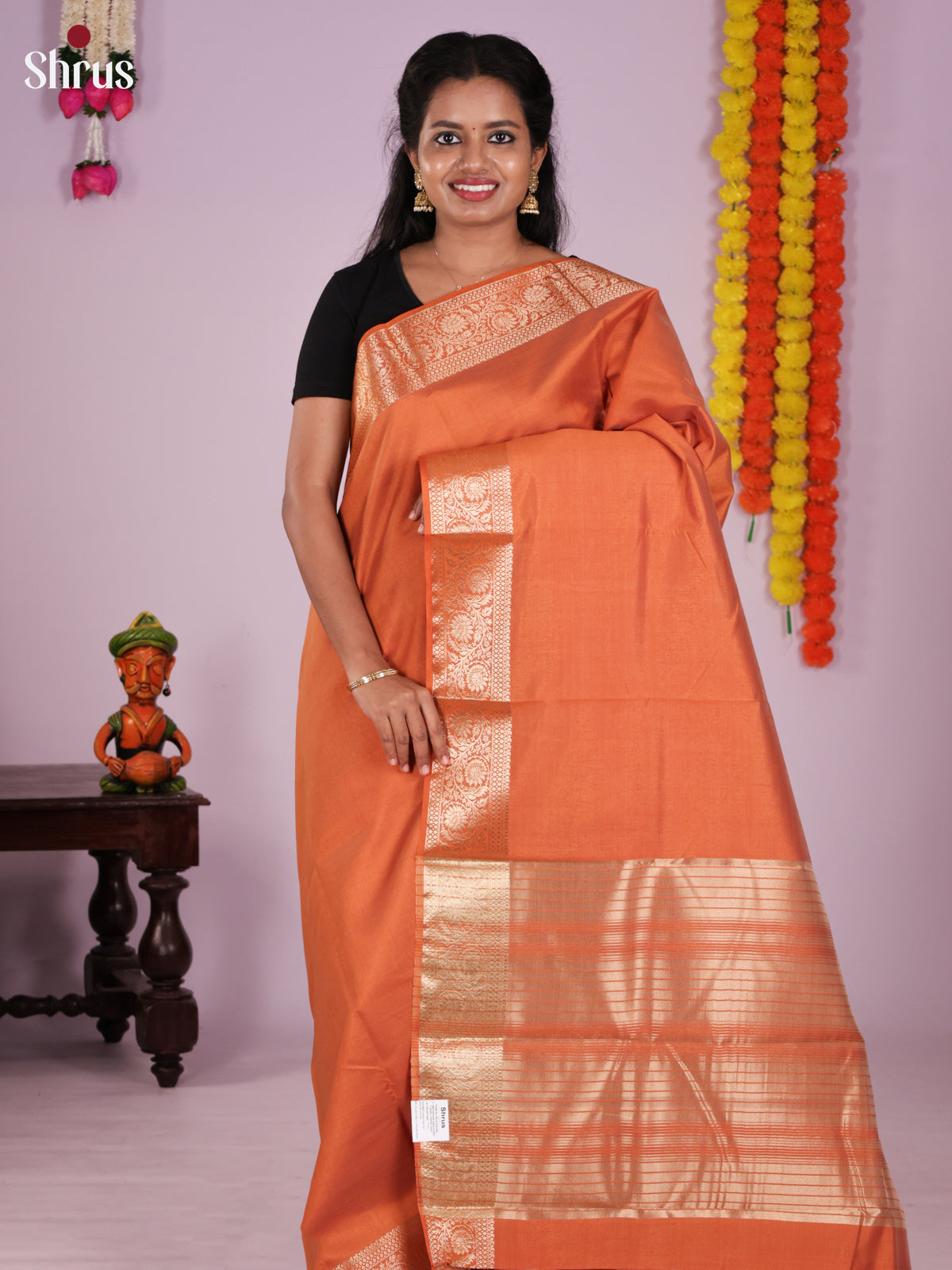 DKS27085 - Semi Rawsilk Saree