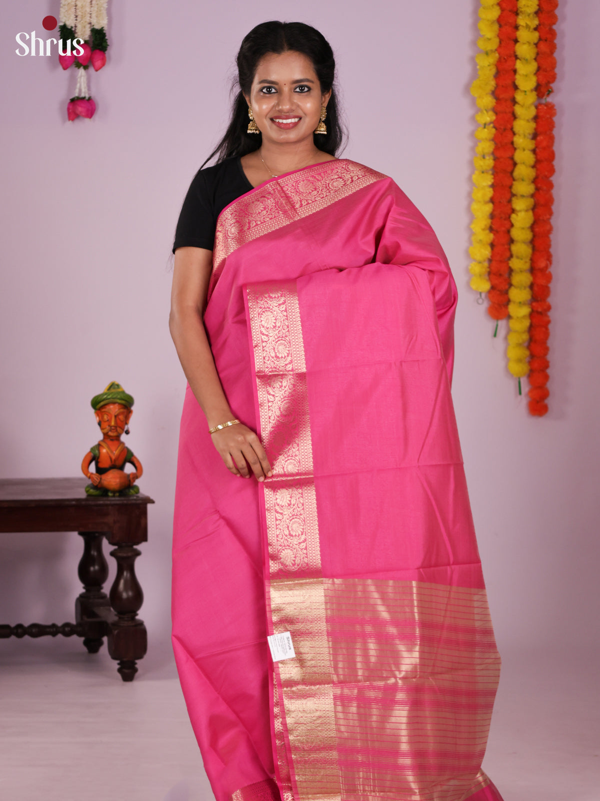 DKS27088 - Semi Rawsilk Saree