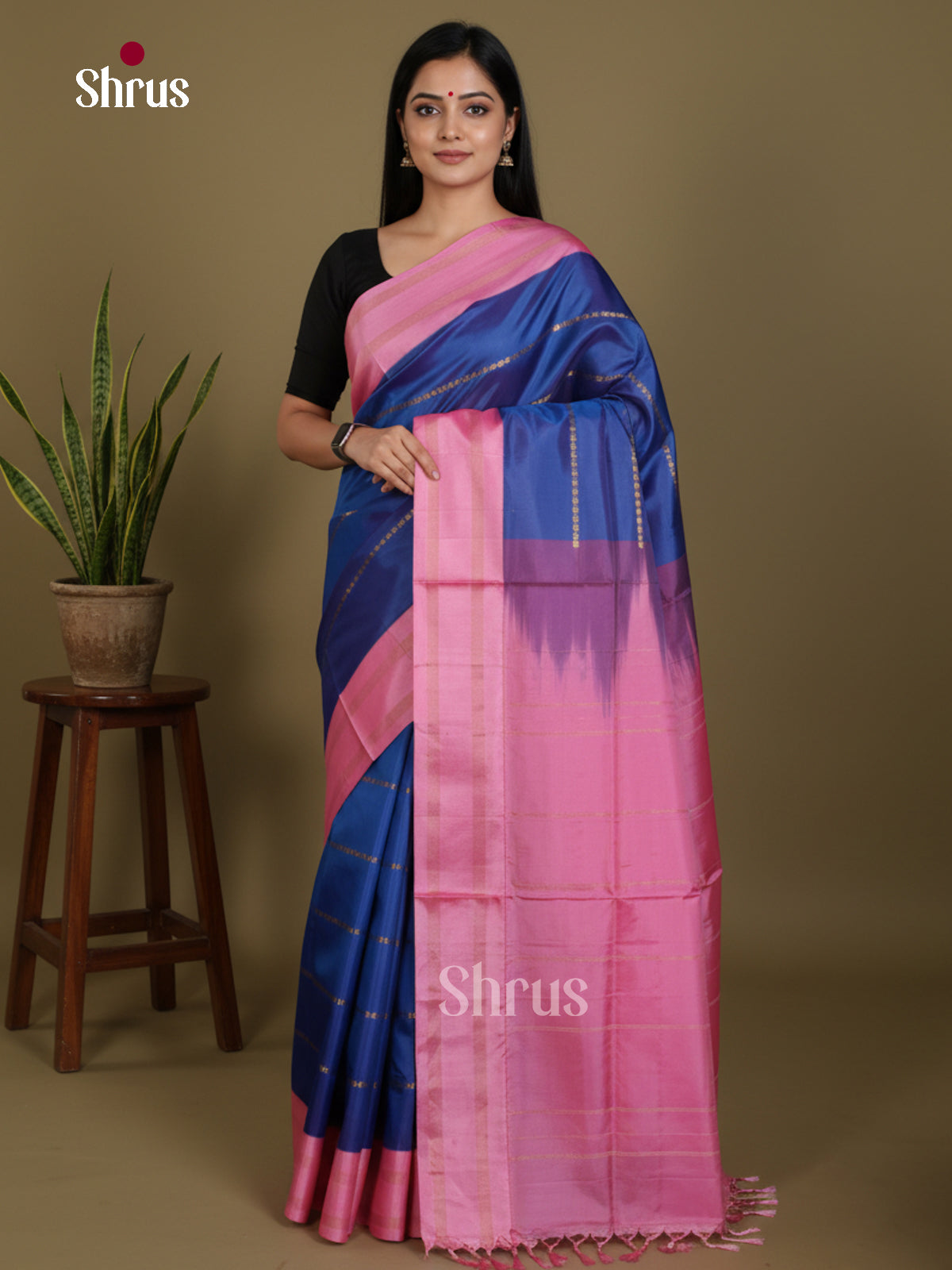 DKS27107 - Banana Pith Saree