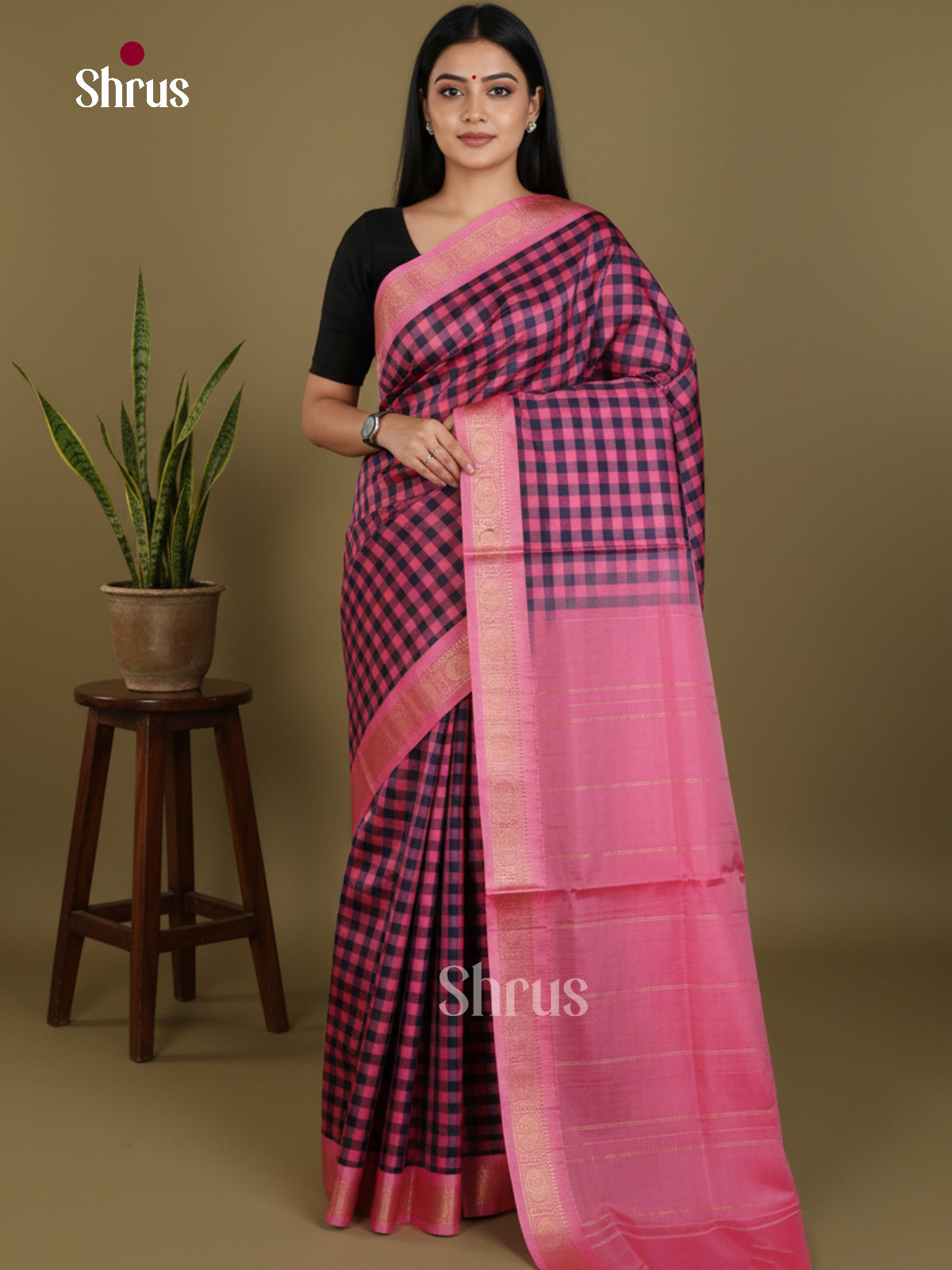 DKS27114 - Banana Pith Saree