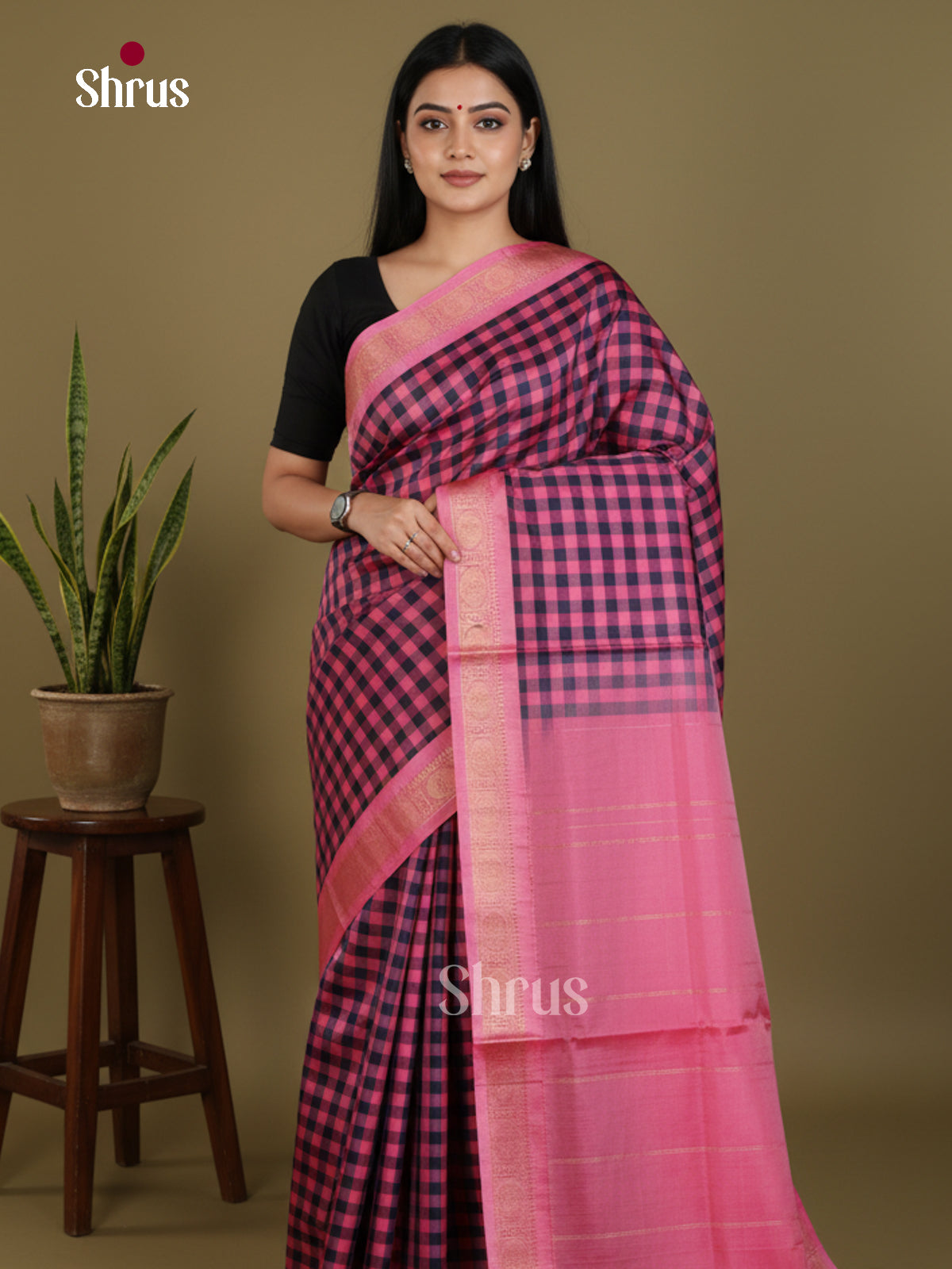 DKS27114 - Banana Pith Saree