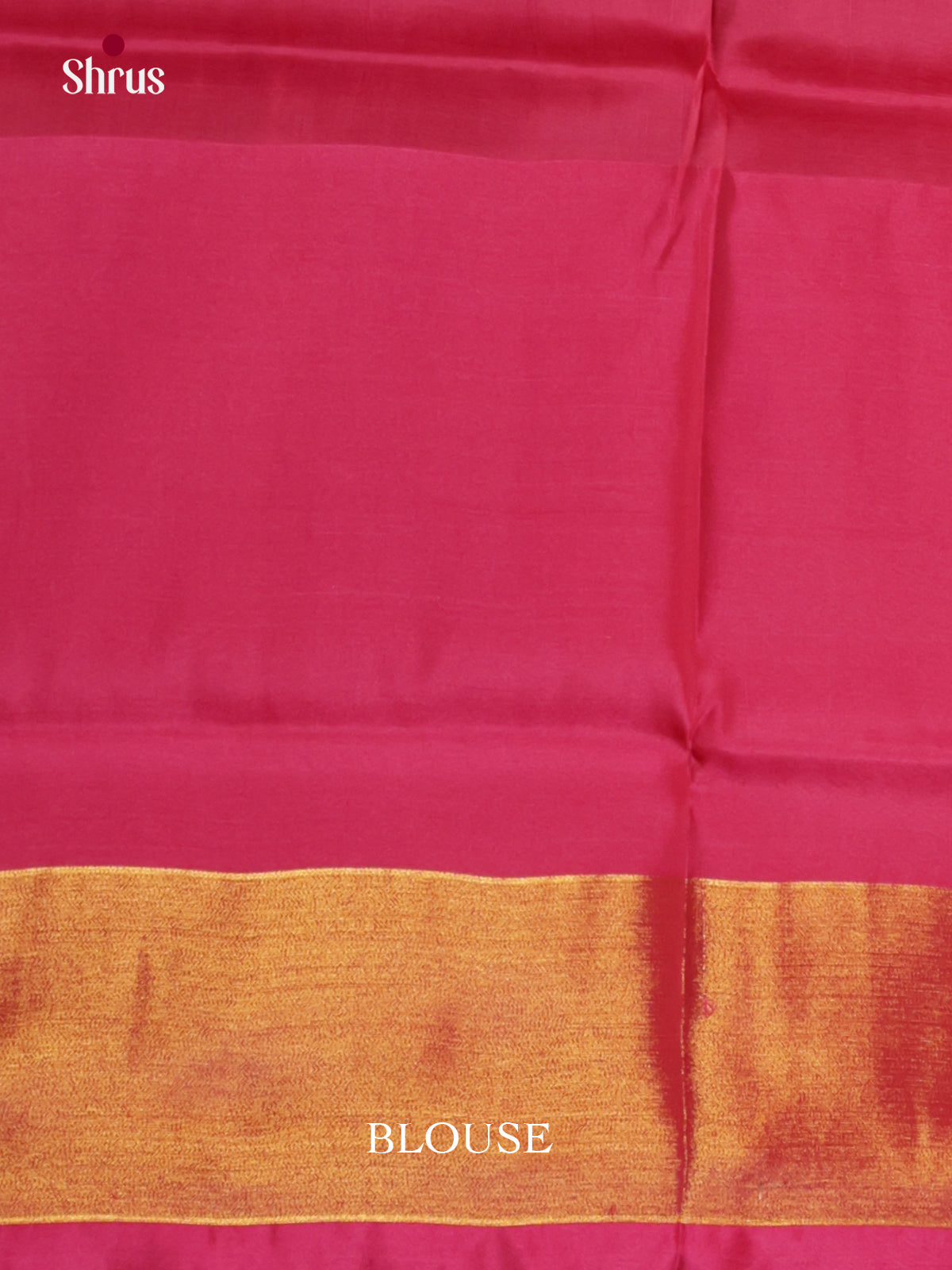 Blue & Pink - Semi uppada Saree