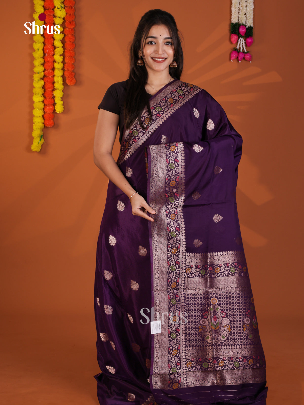 DKS29152 - Semi Chiniya Saree