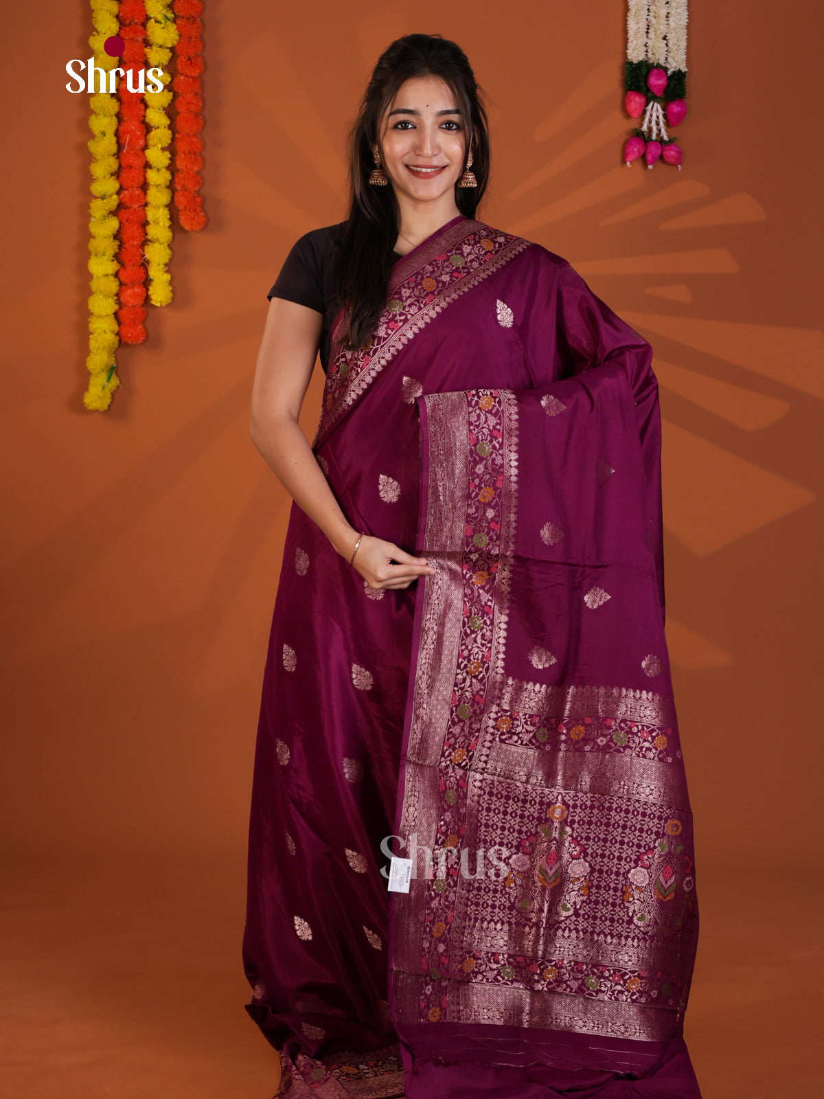 DKS29153 - Semi Chiniya Saree