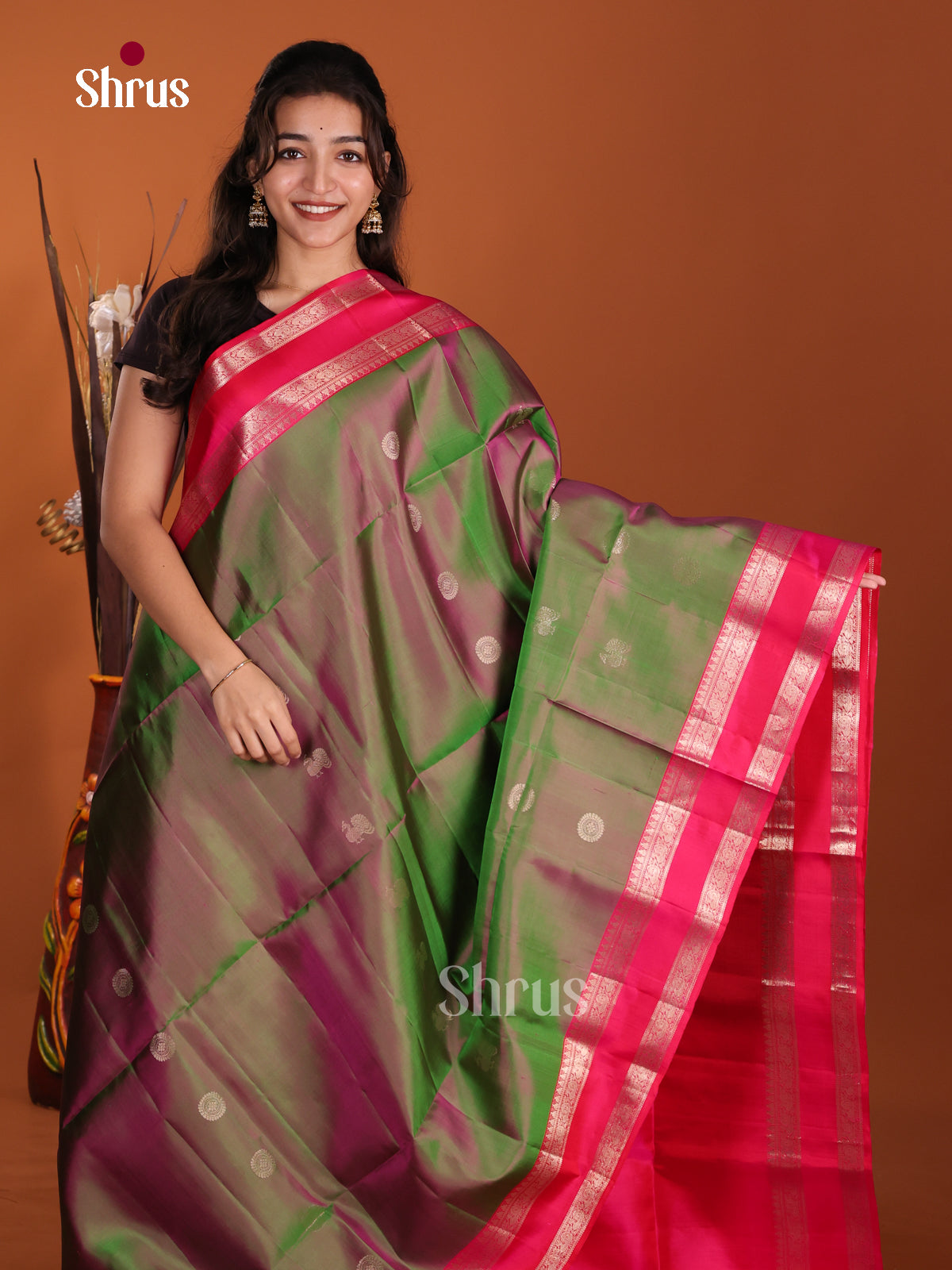 DKS29232 - Soft Silk (HR) Saree - Shop on Shrus.com