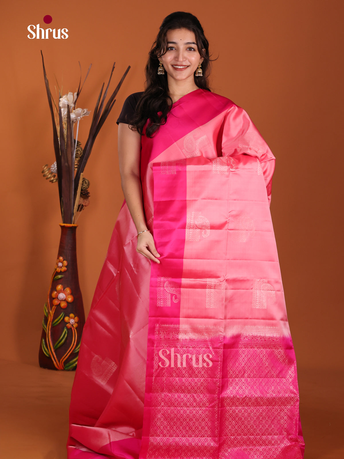 DKS29236 - Softsilk-halfpure Saree - Shop on Shrus.com