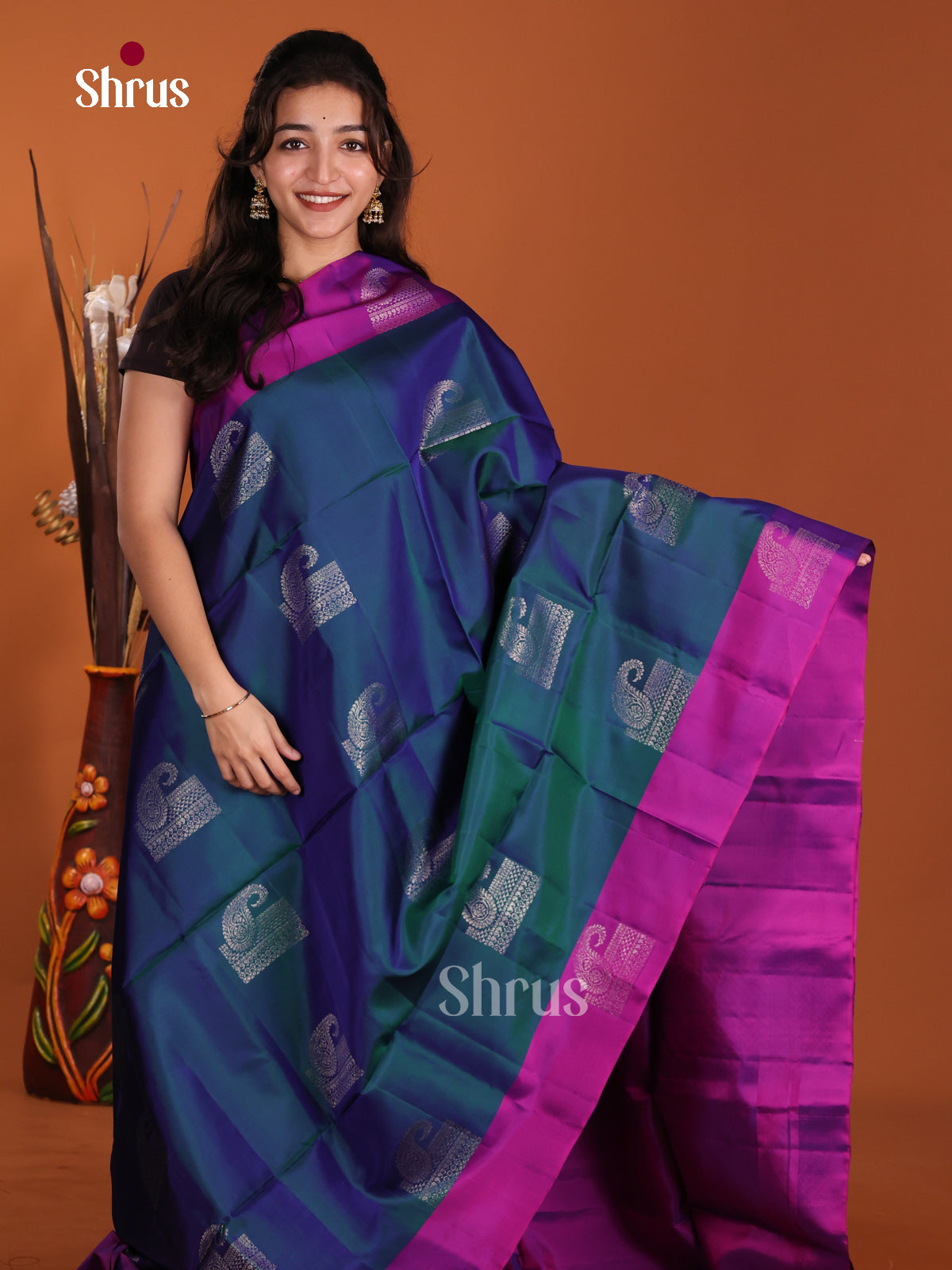 DKS29237 - Softsilk-halfpure Saree