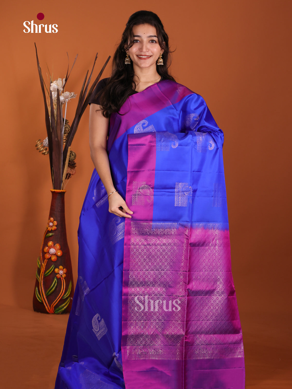DKS29238 - Softsilk-halfpure Saree - Shop on Shrus.com