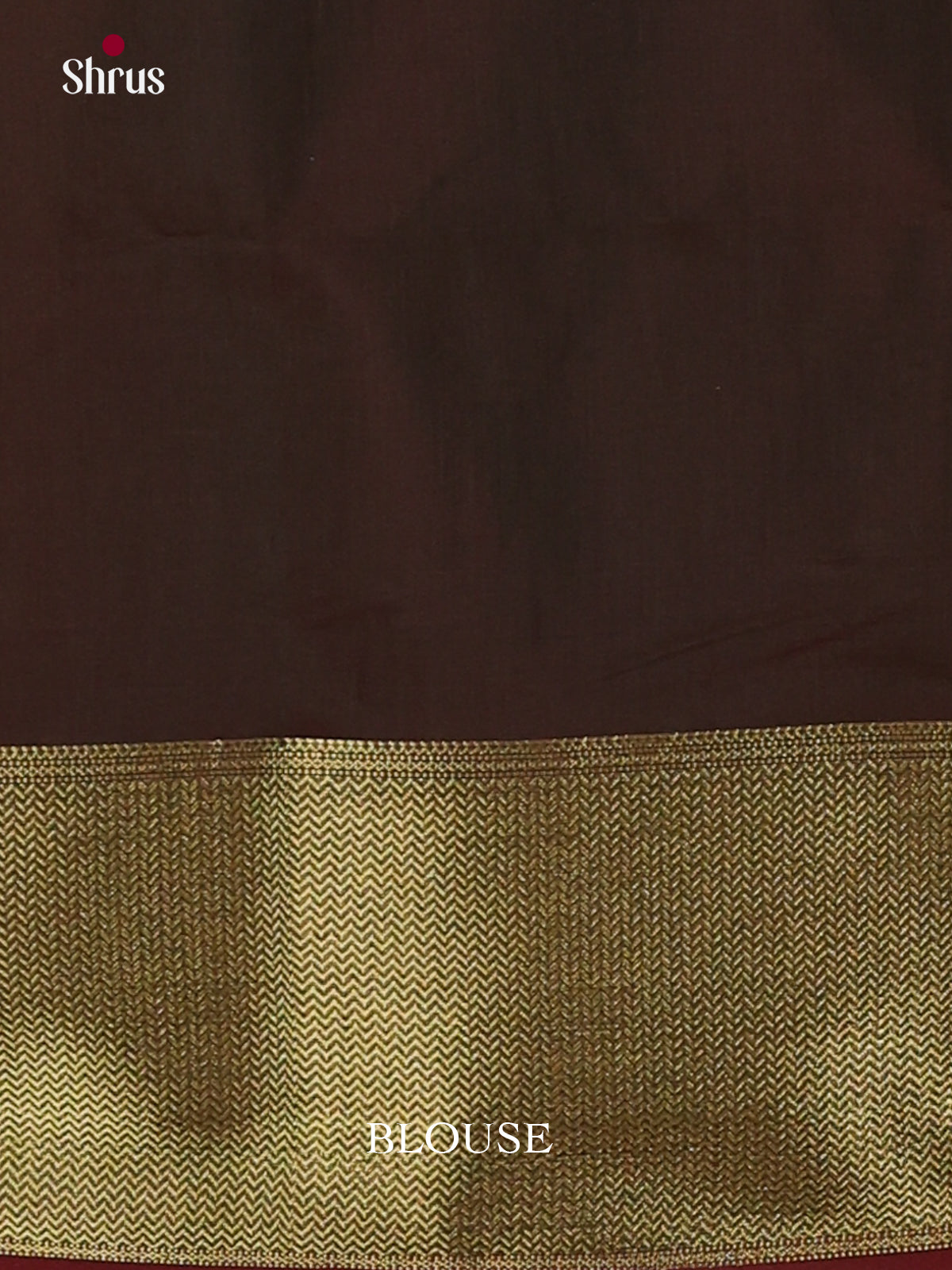 Red & brown - Art Maheshwari Saree - Shop on Shrus.com