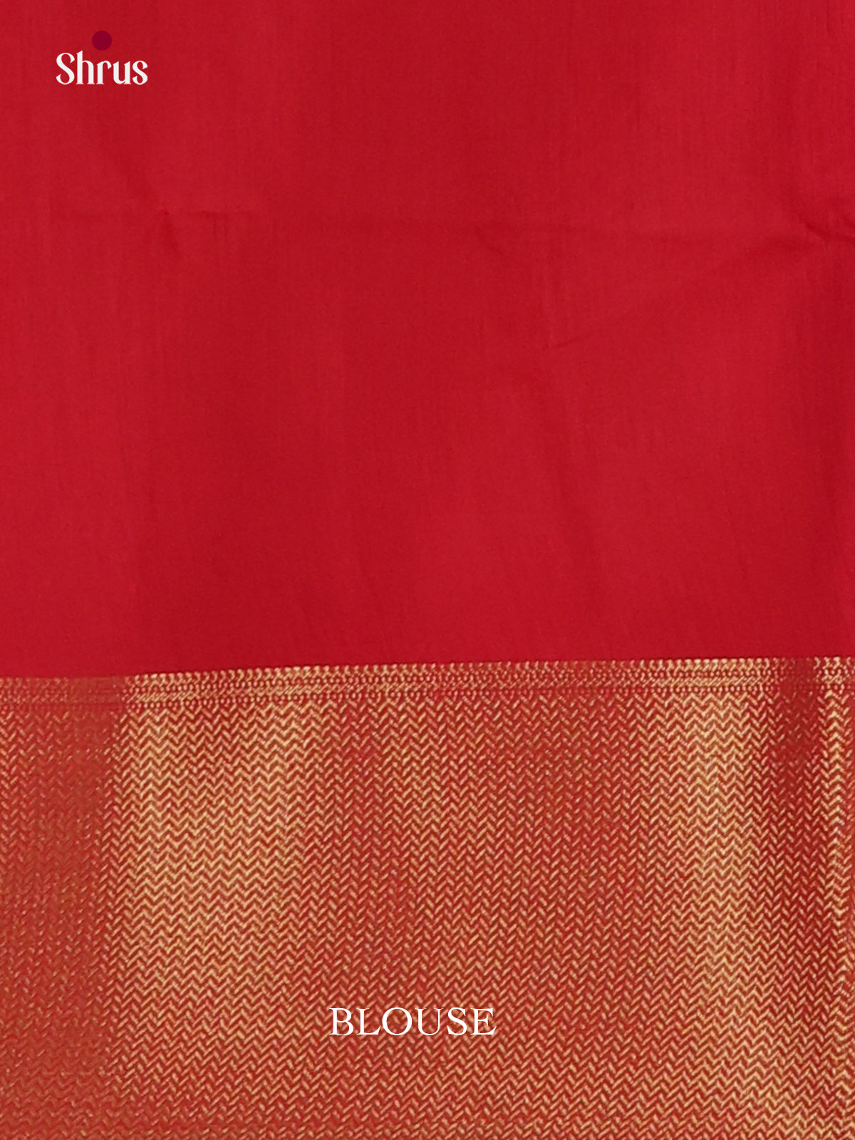 Blue & Red- Art Maheshwari Saree - Shop on Shrus.com