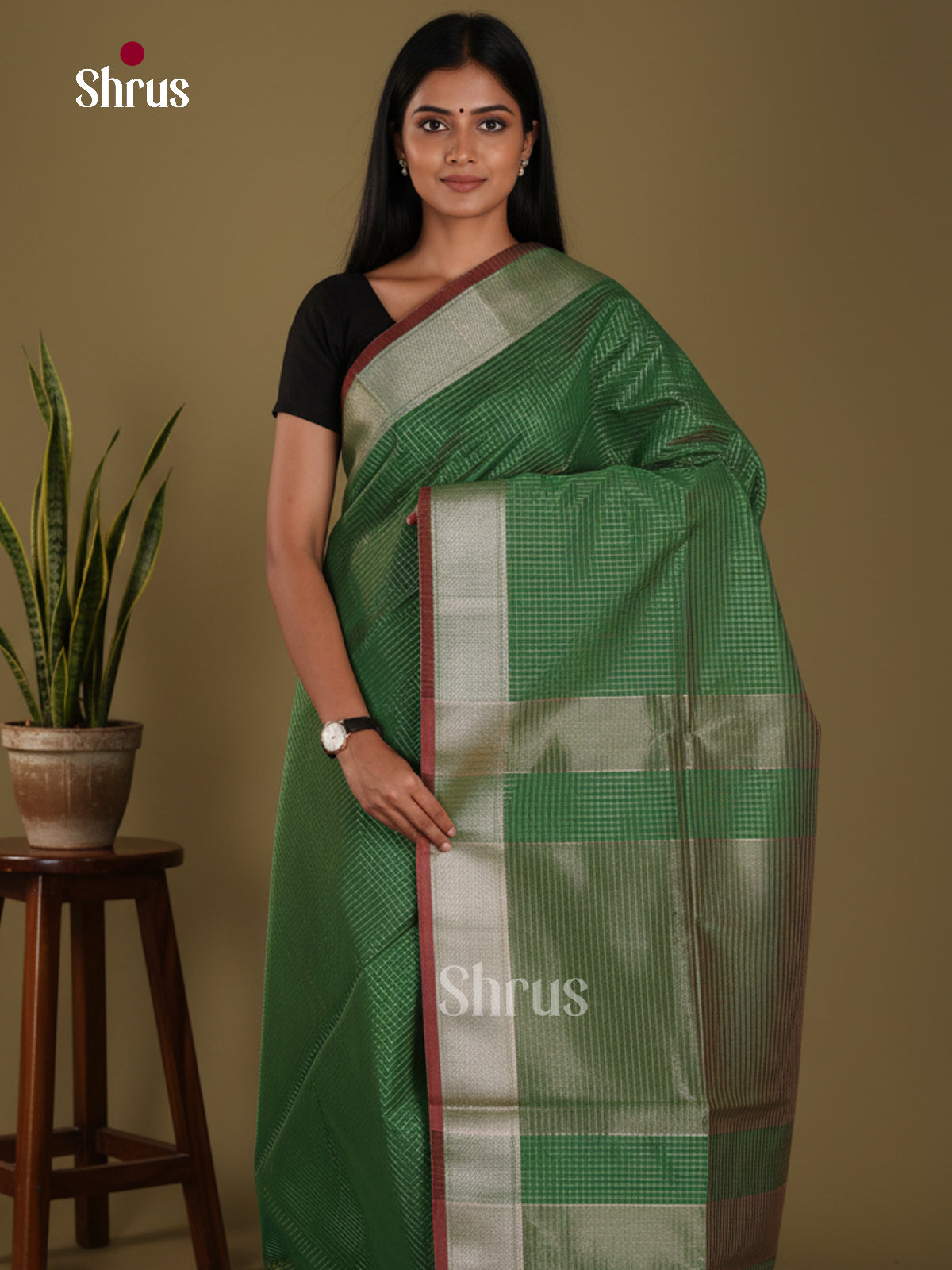 Green - Art Maheshwari Saree