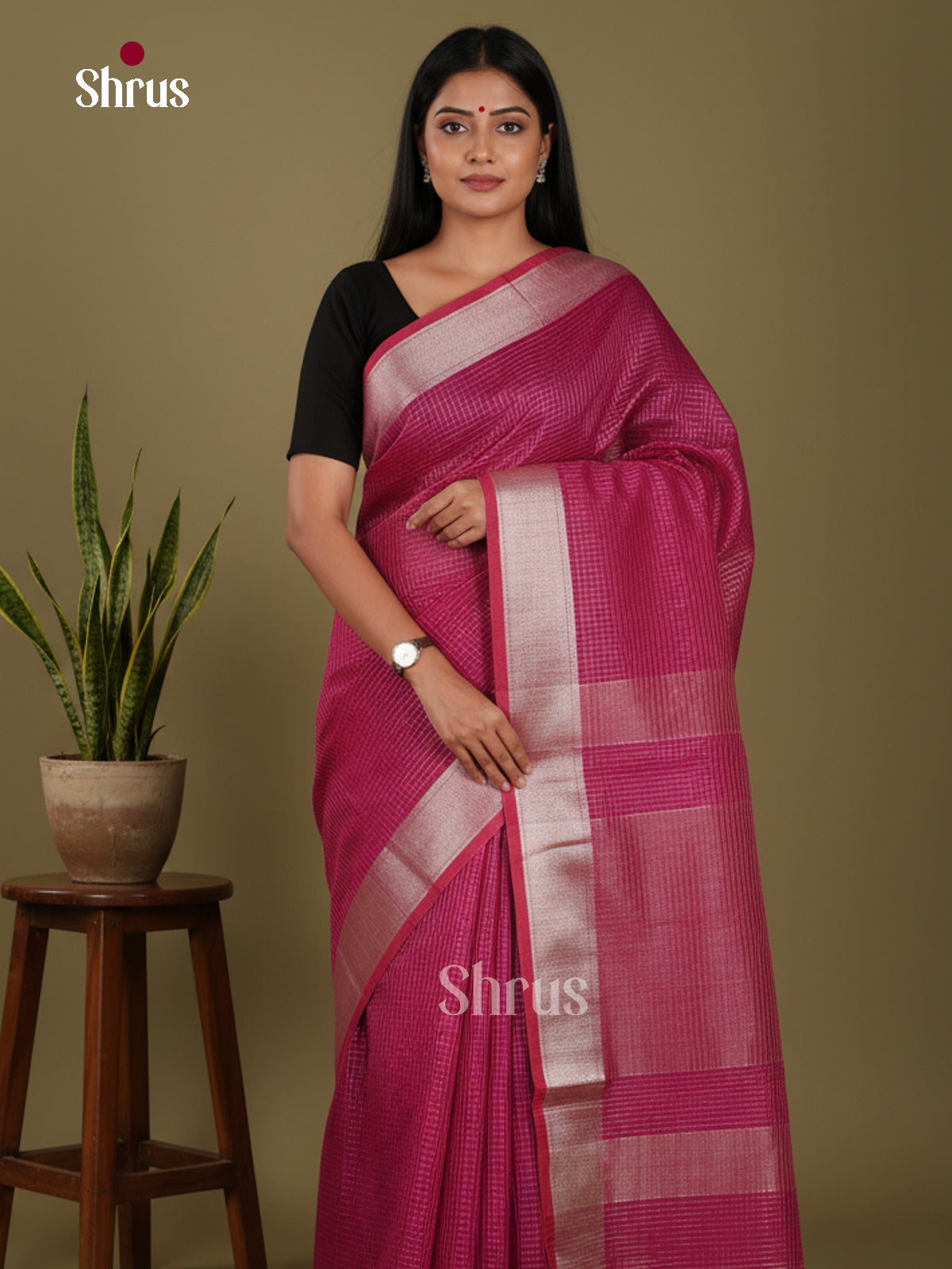 11-a Purple - Art Maheshwari Saree - Shop on Shrus.com