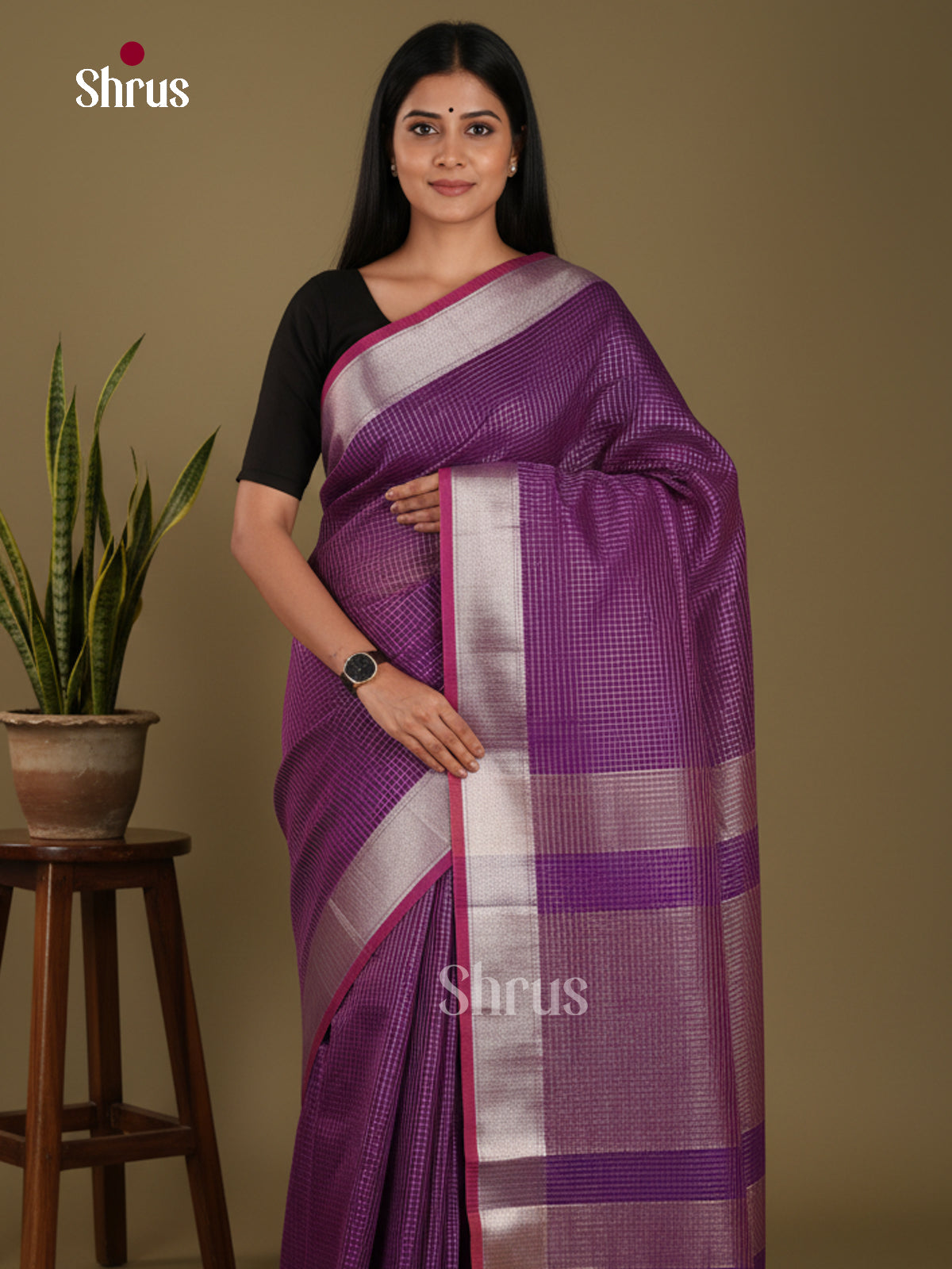 Violet - Art Maheshwari Saree