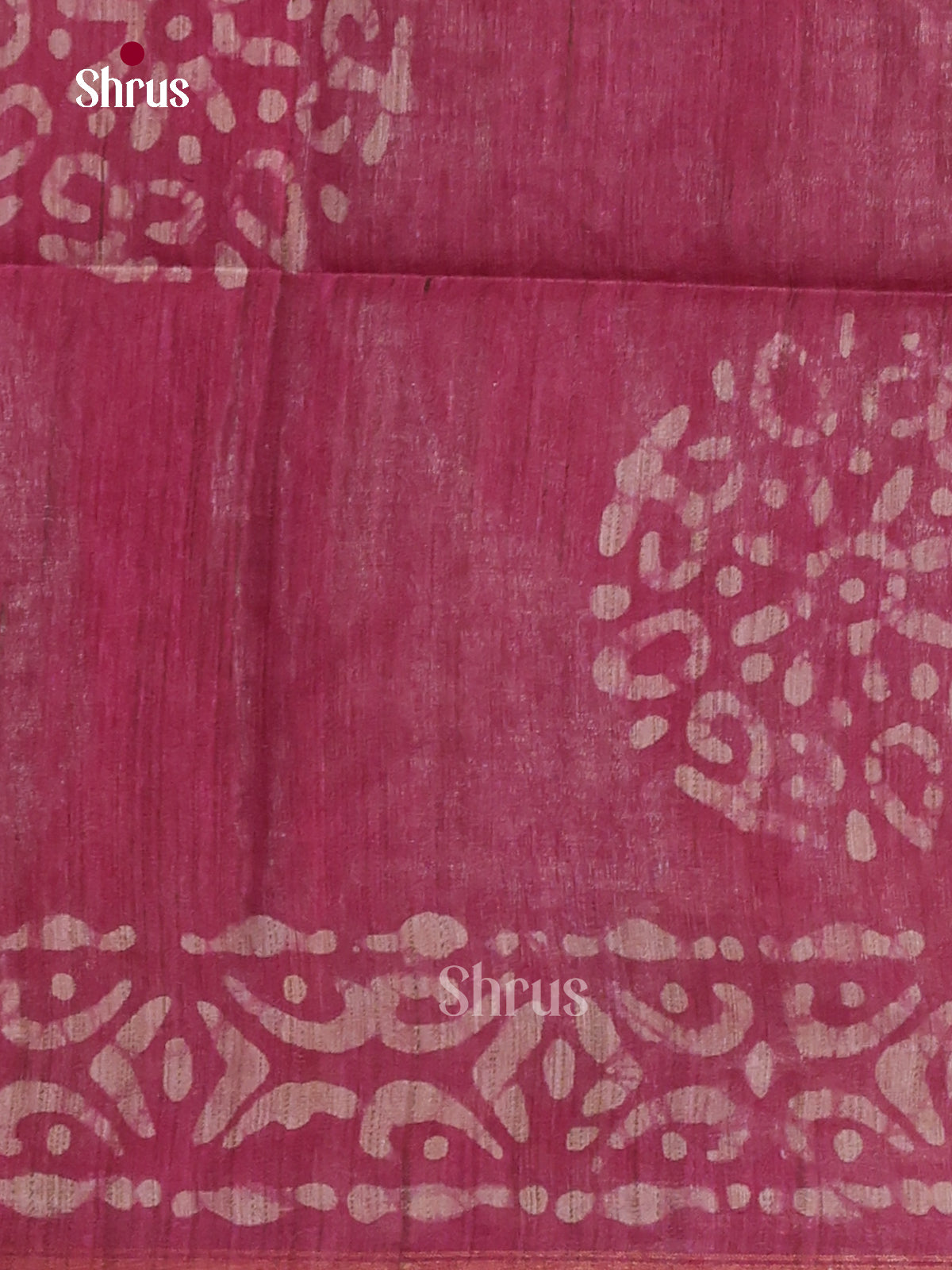 Maroon - Bhatik Saree