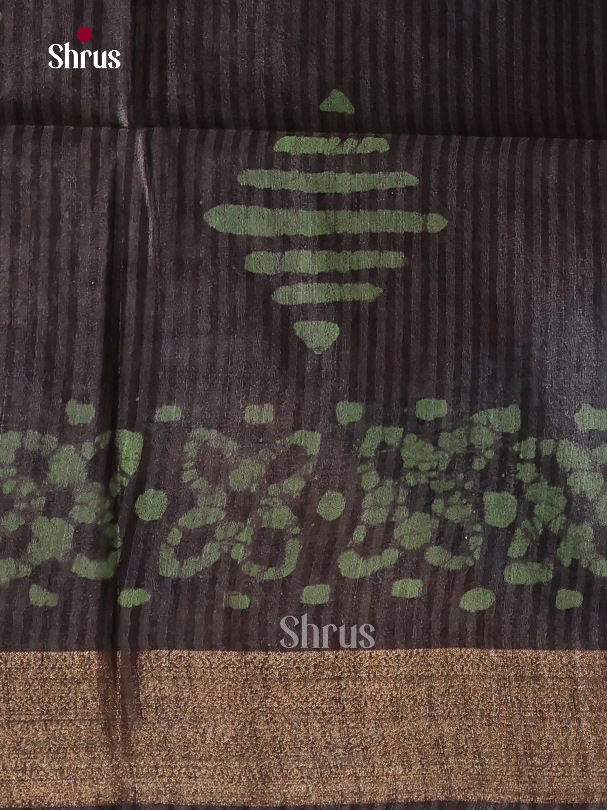 Black & Green - Bhatik Saree