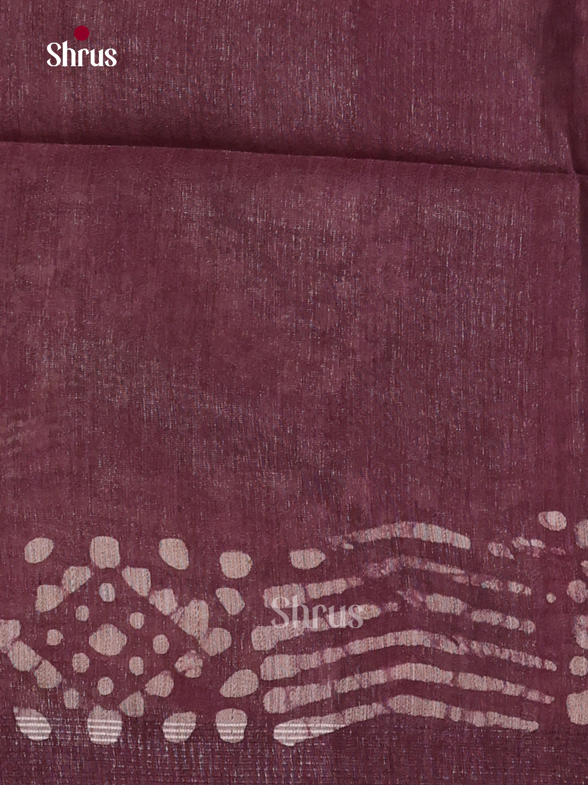 Red & Maroon - Bhatik Saree