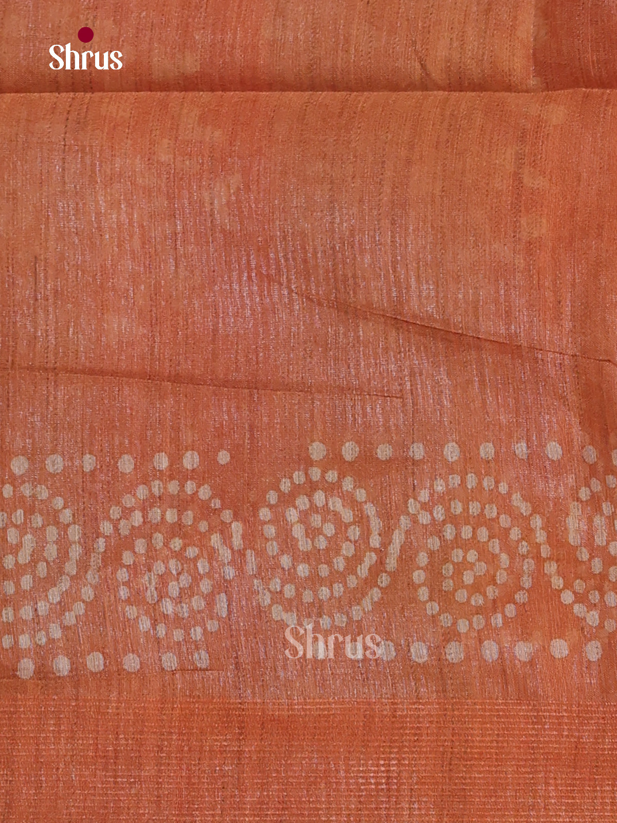 Brown & Brick- Bhatik Saree