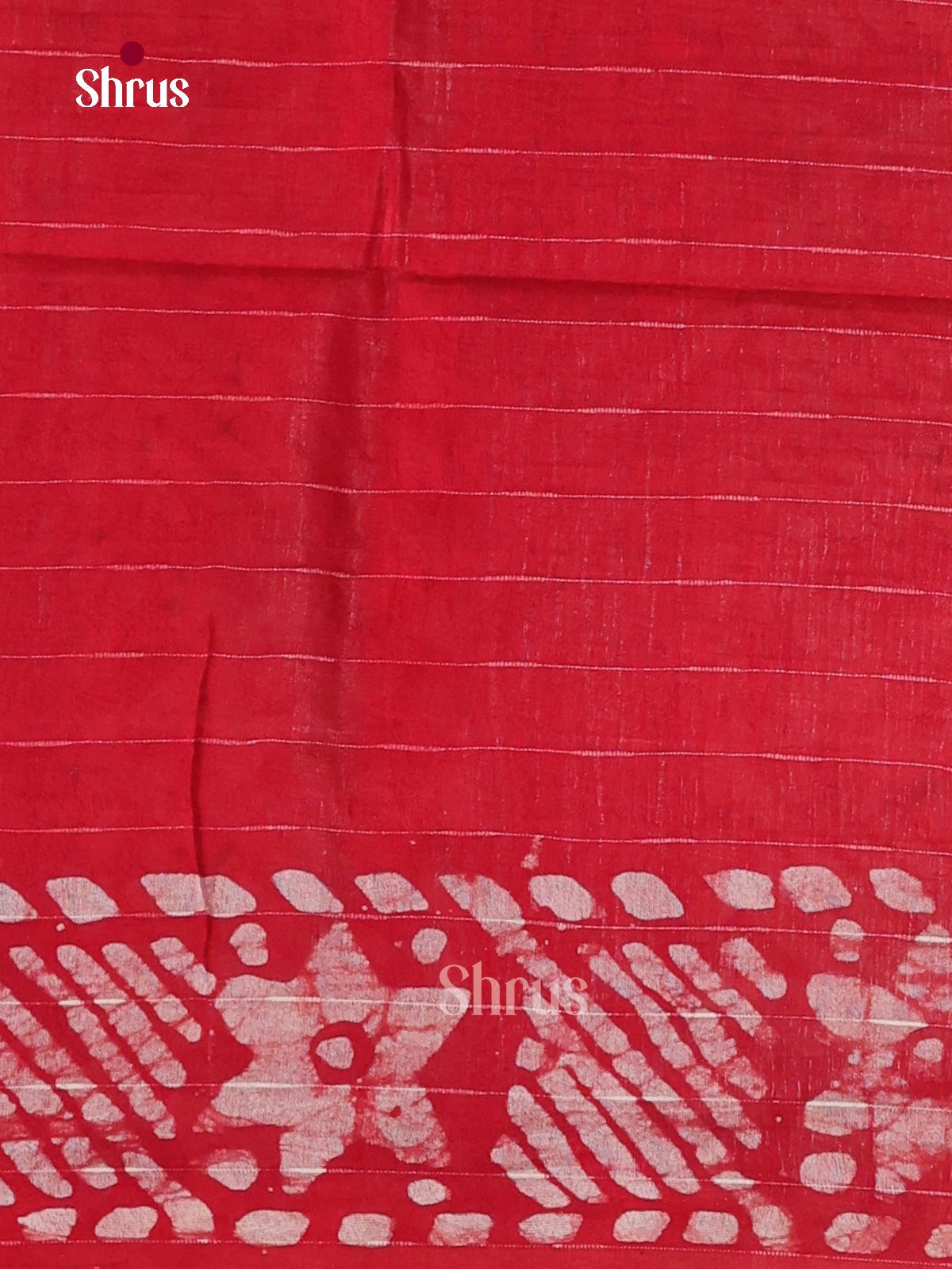 Black & Red - Bhatik Saree