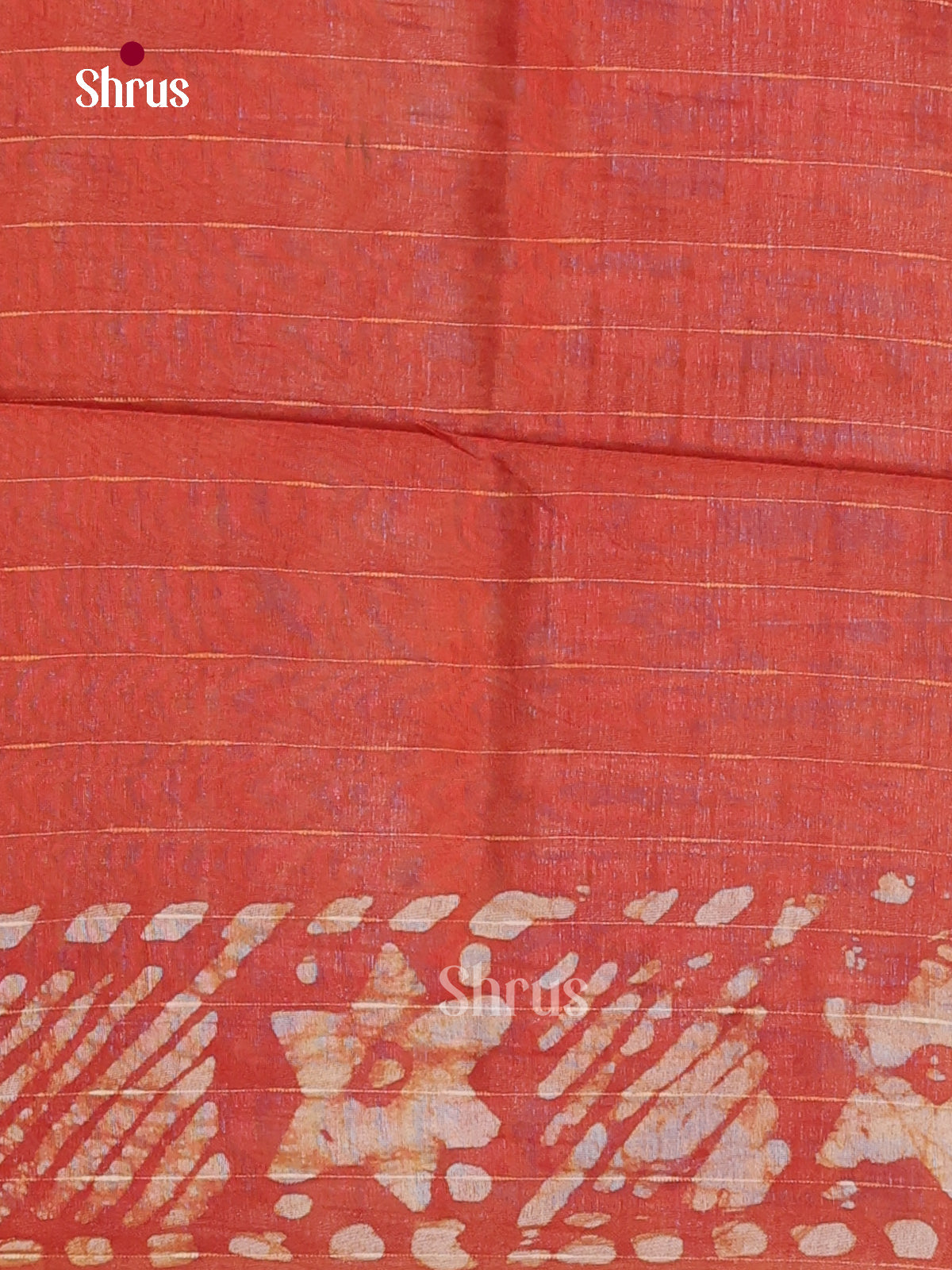 Brown & Brick- Bhatik Saree