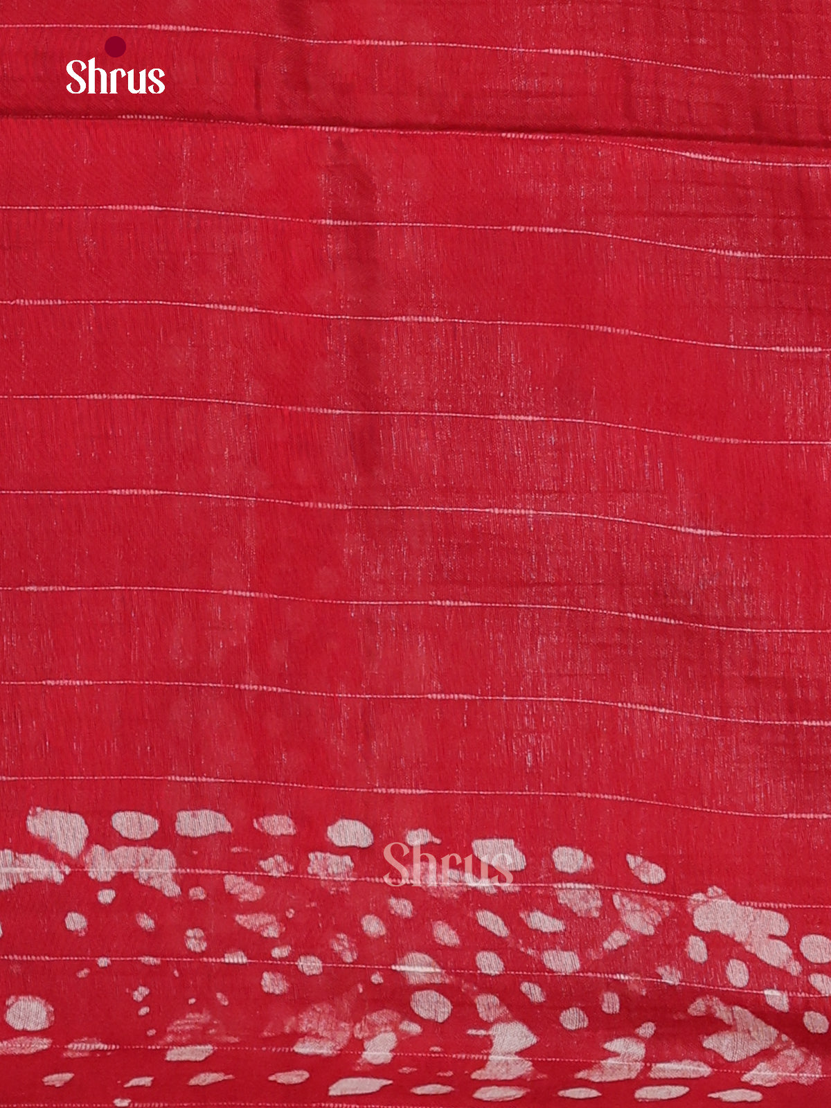 Black & Red- Bhatik Saree