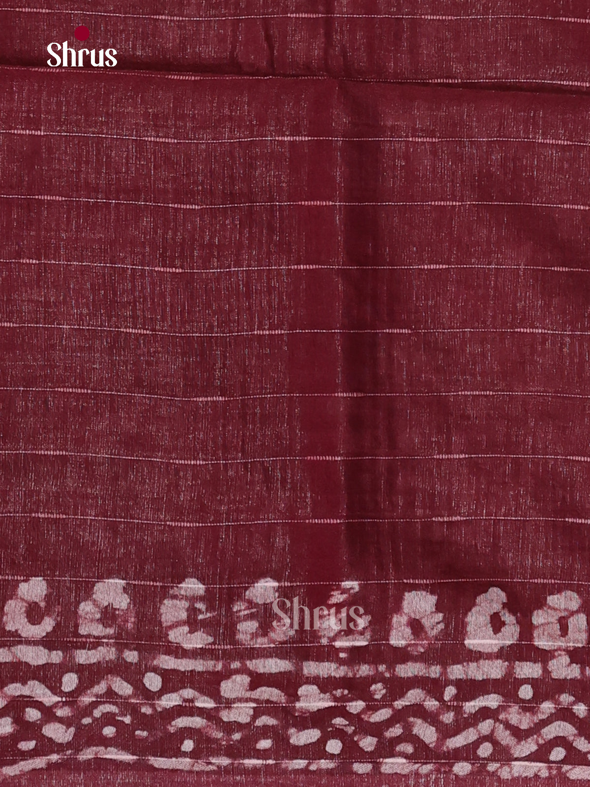 Pink & Maroon - Bhatik Saree