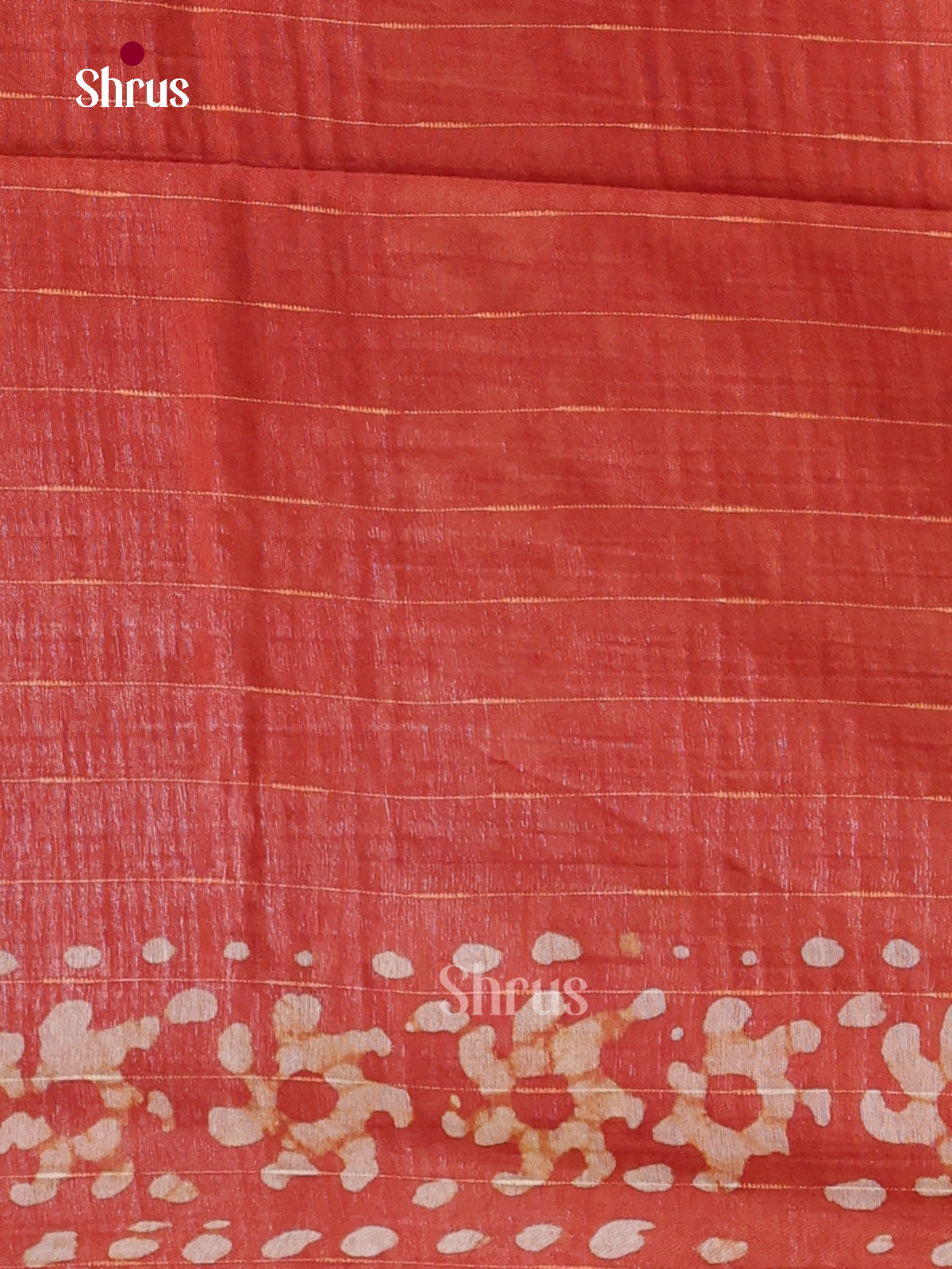 Brown & Brick- Bhatik Saree