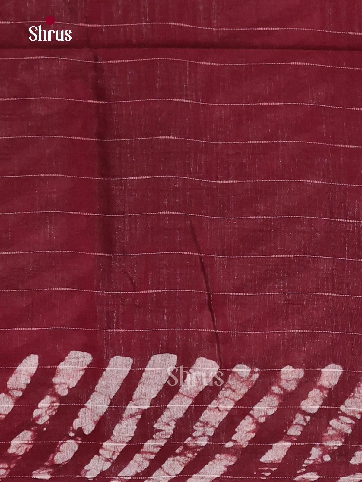 Pink & Maroon - Bhatik Saree