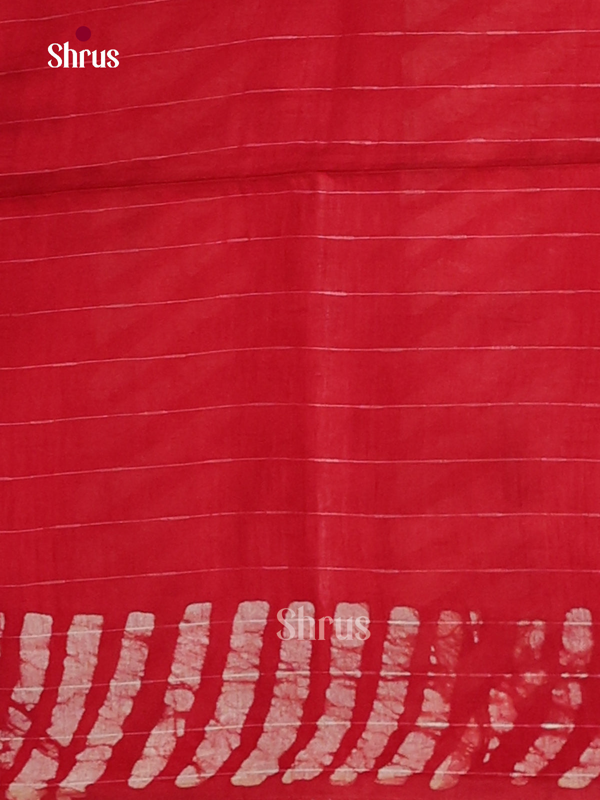 Black & Red - Bhatik Saree