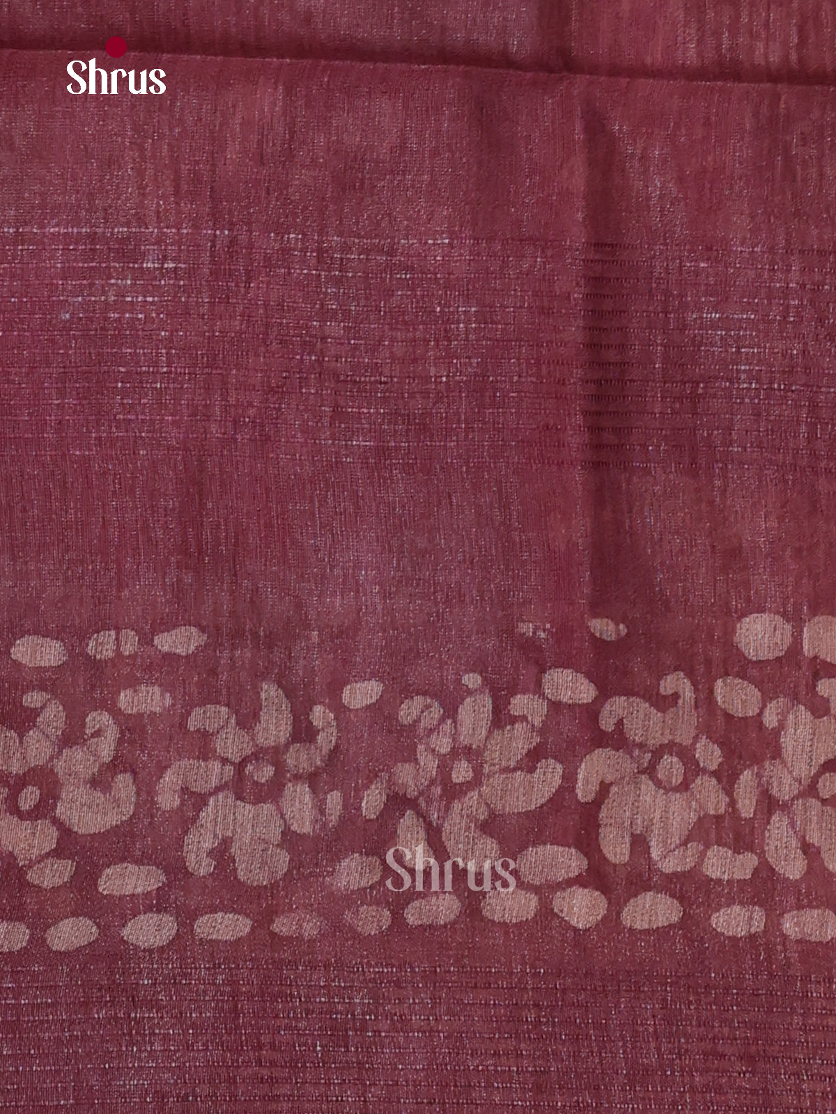 Red & Maroon - Bhatik Saree