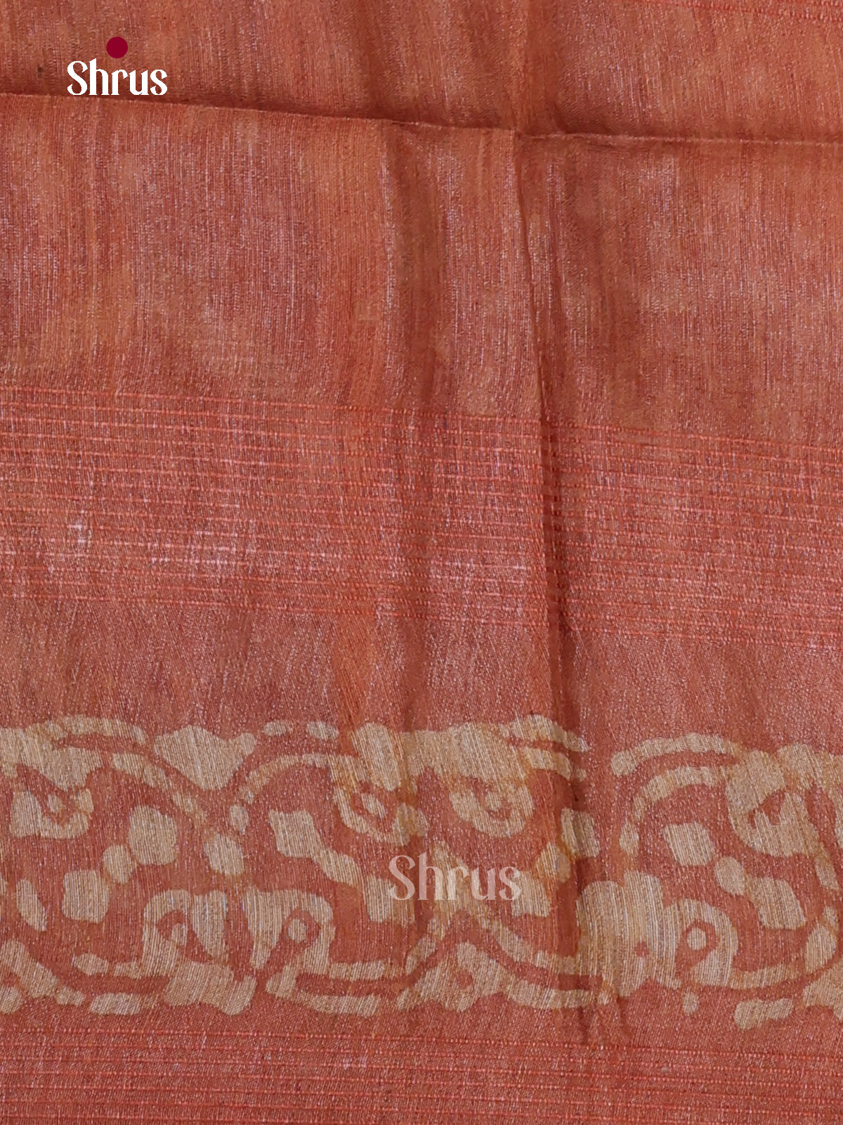 Dark Brown & Brown - Bhatik Saree