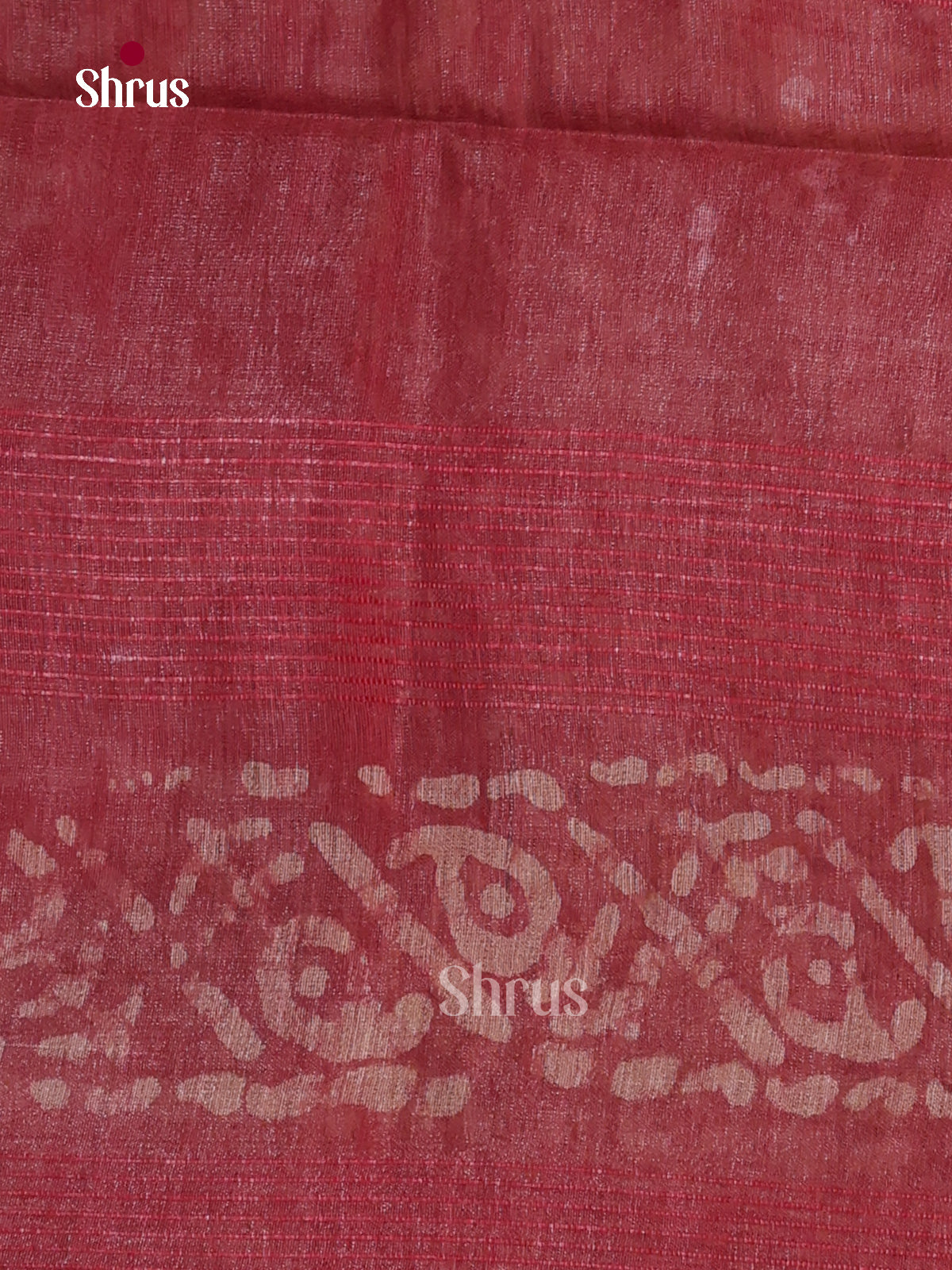 Black & Maroon - Bhatik Saree