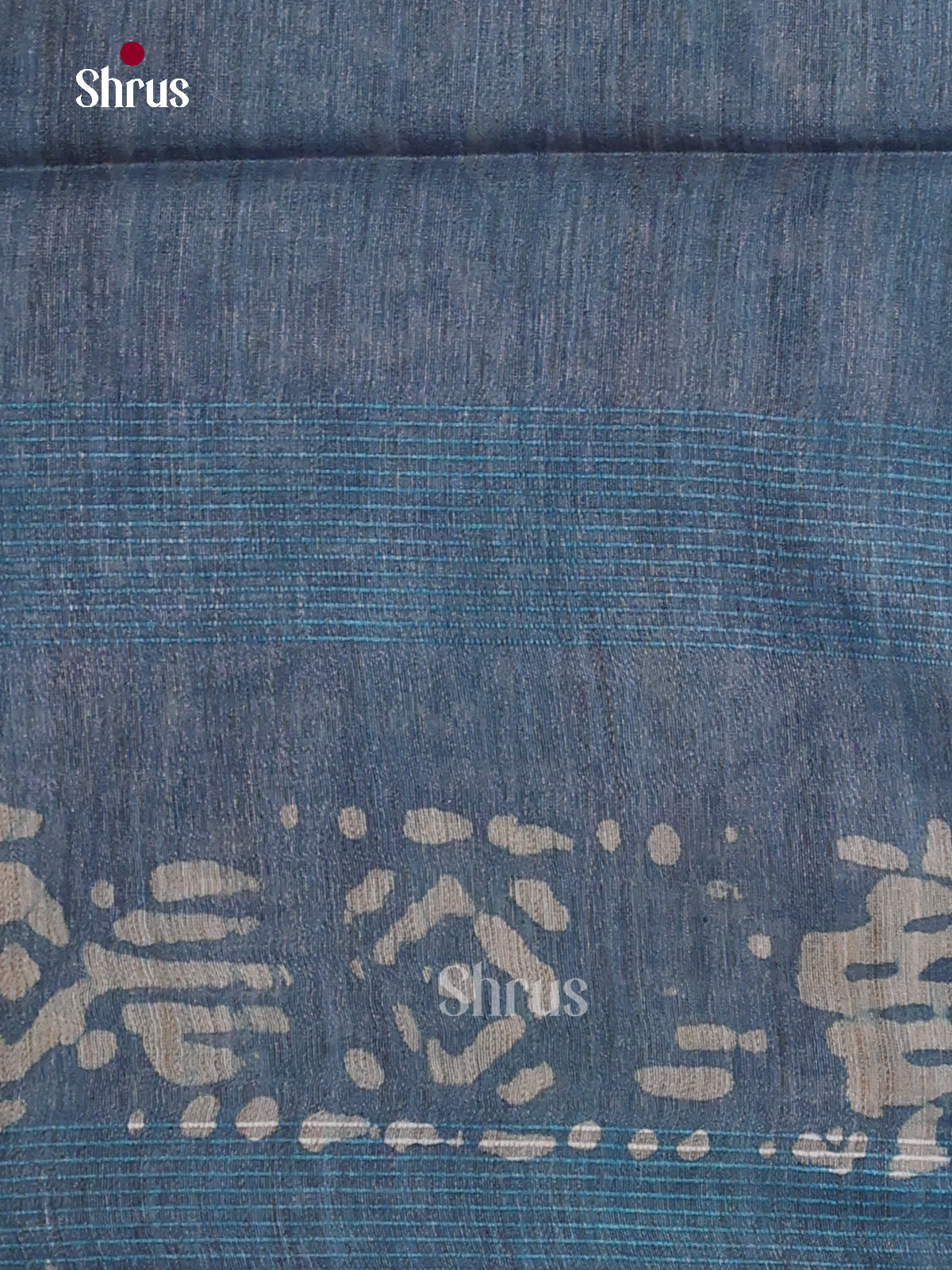 Black & Blue - Bhatik Saree