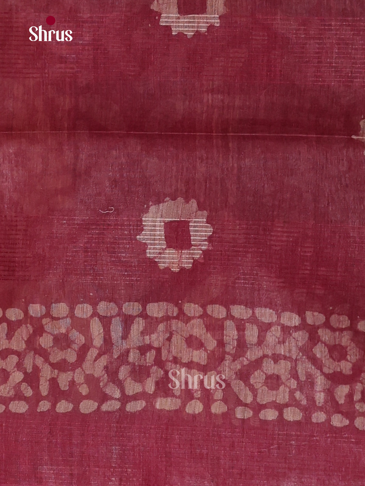 Violet & Maroon- Bhatik Saree