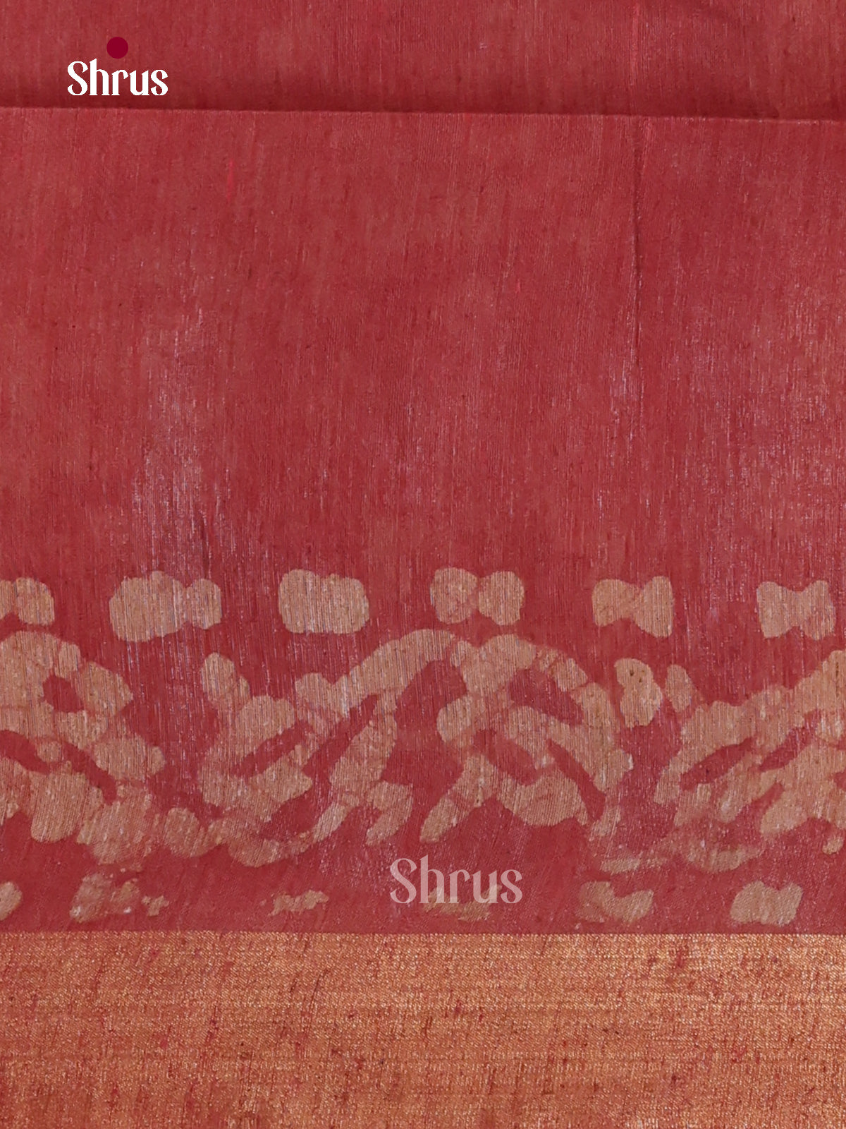 Black & Red- Bhatik Saree