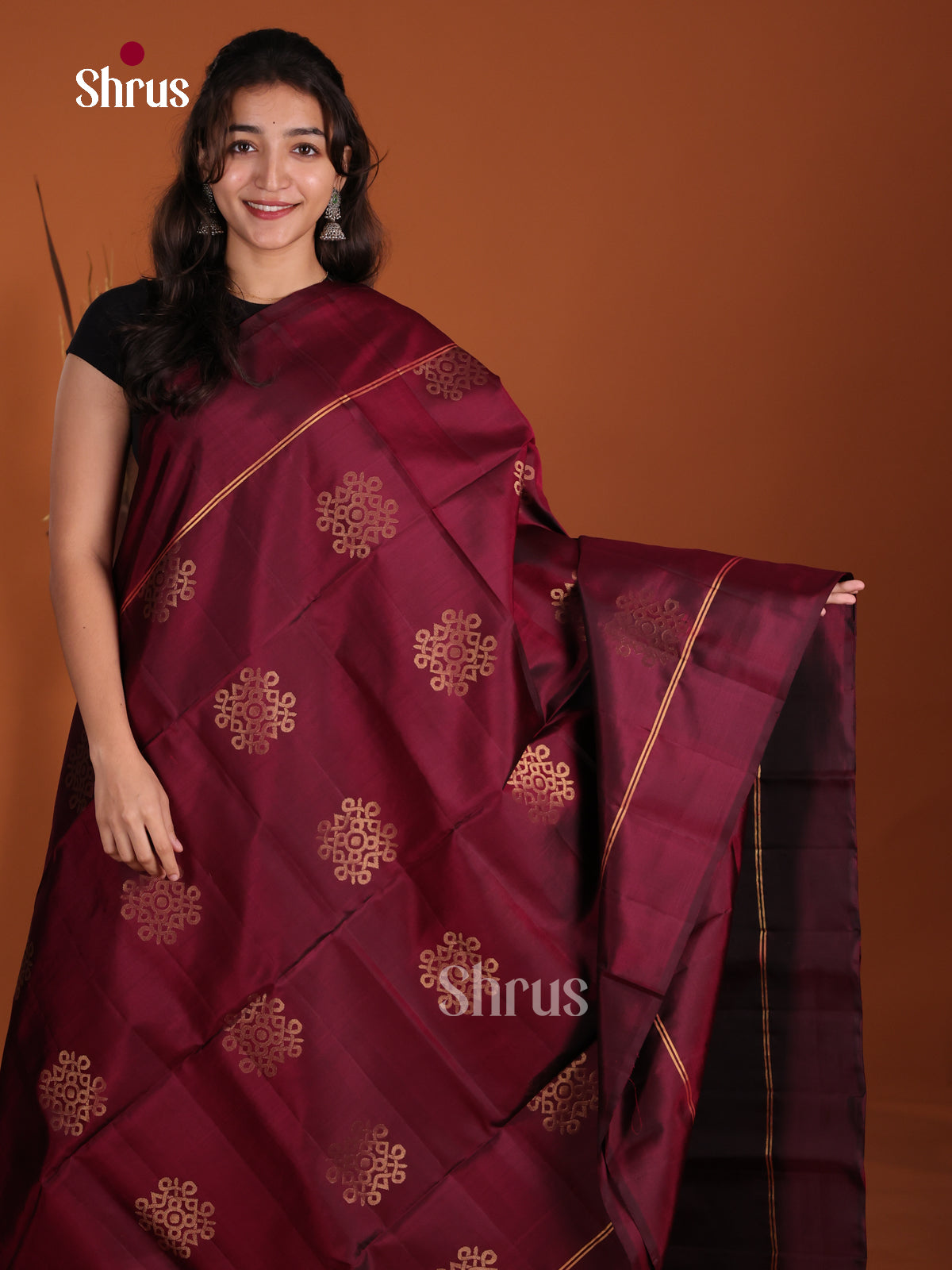 DLS02004 - Soft Silk (HR) Saree - Shop on Shrus.com