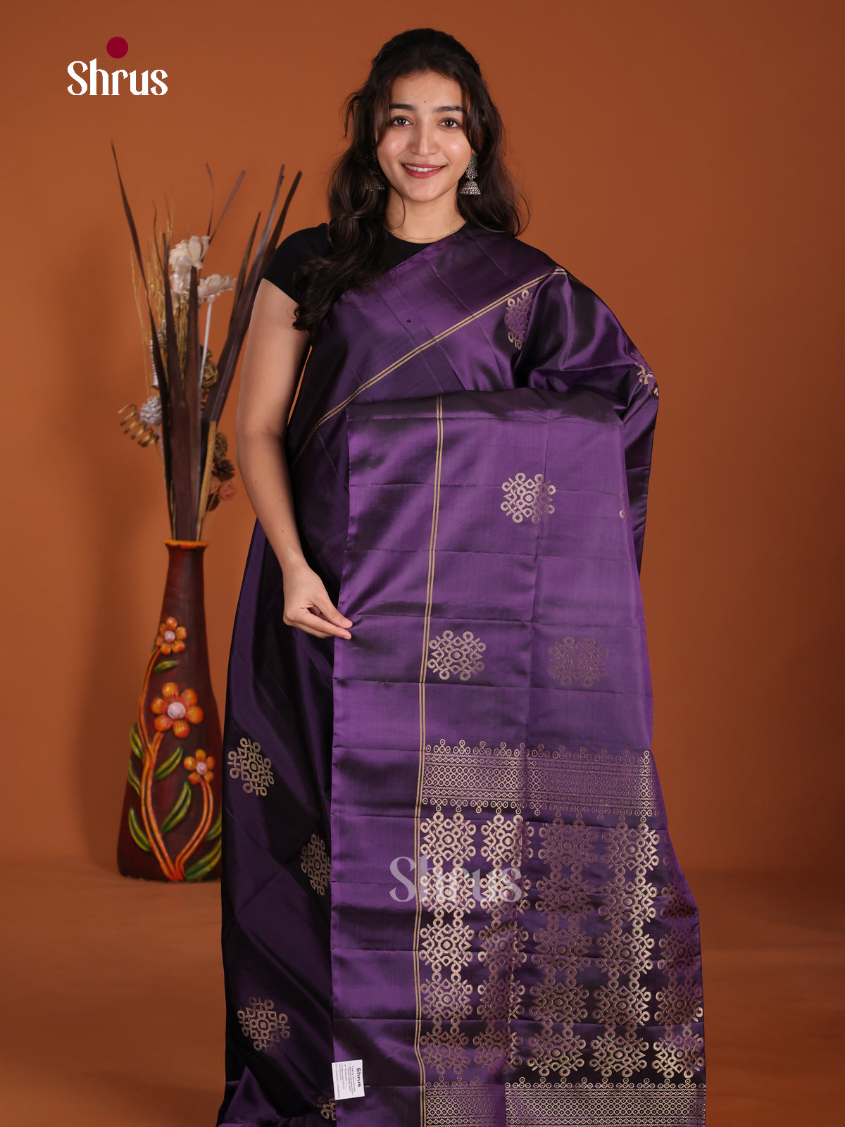 DLS02006 - Soft Silk (HR) Saree - Shop on Shrus.com