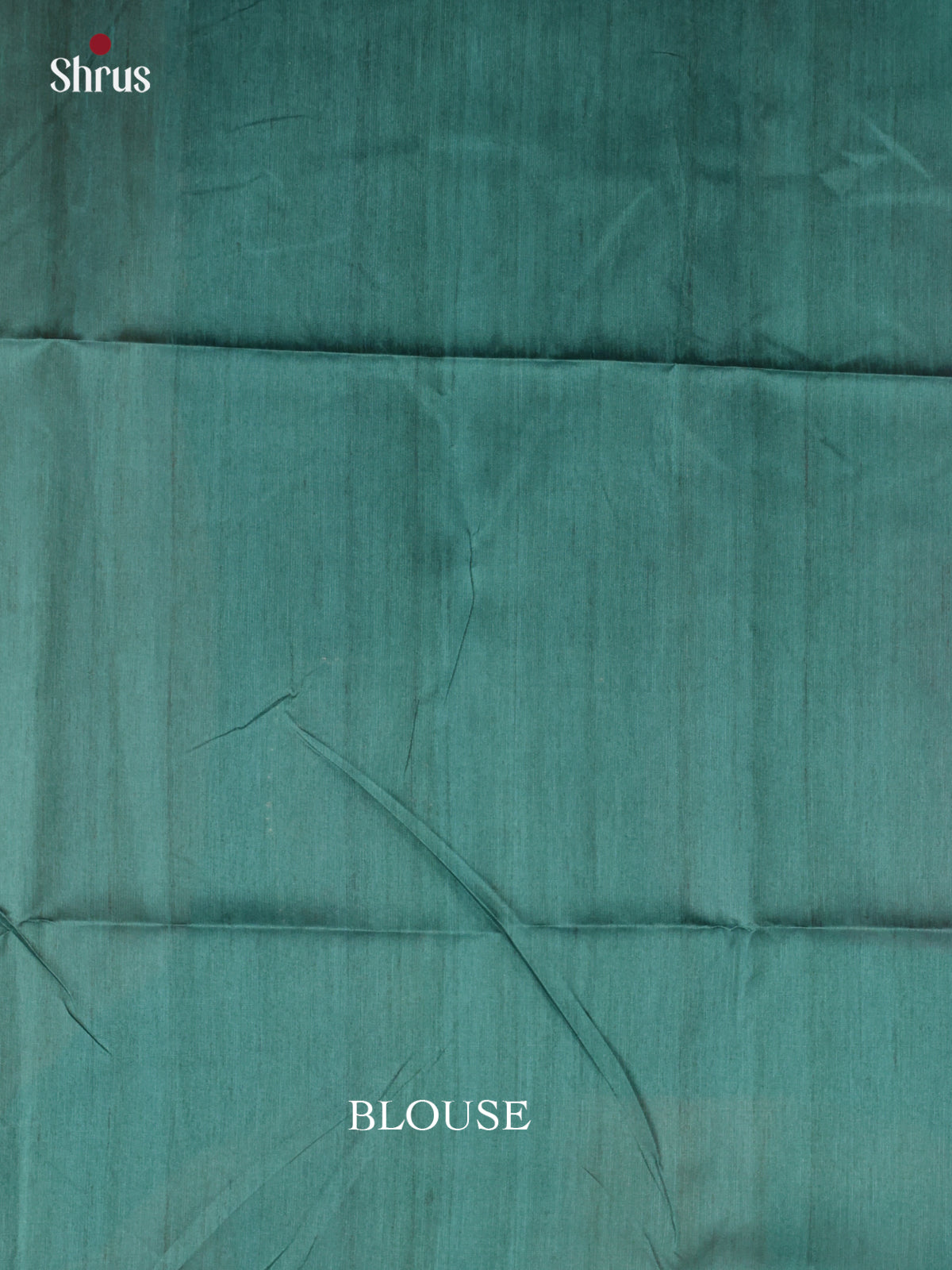 Blue & Cream- Printed Madhubani Saree - Shop on Shrus.com